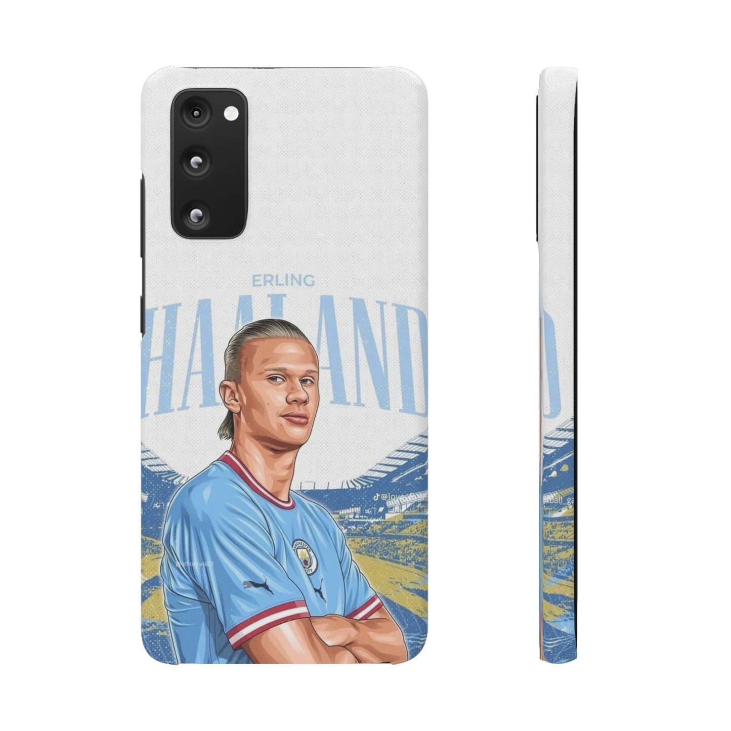 Erling Haaland Snap Case | Personalized Phone Case for Manchester City Fans