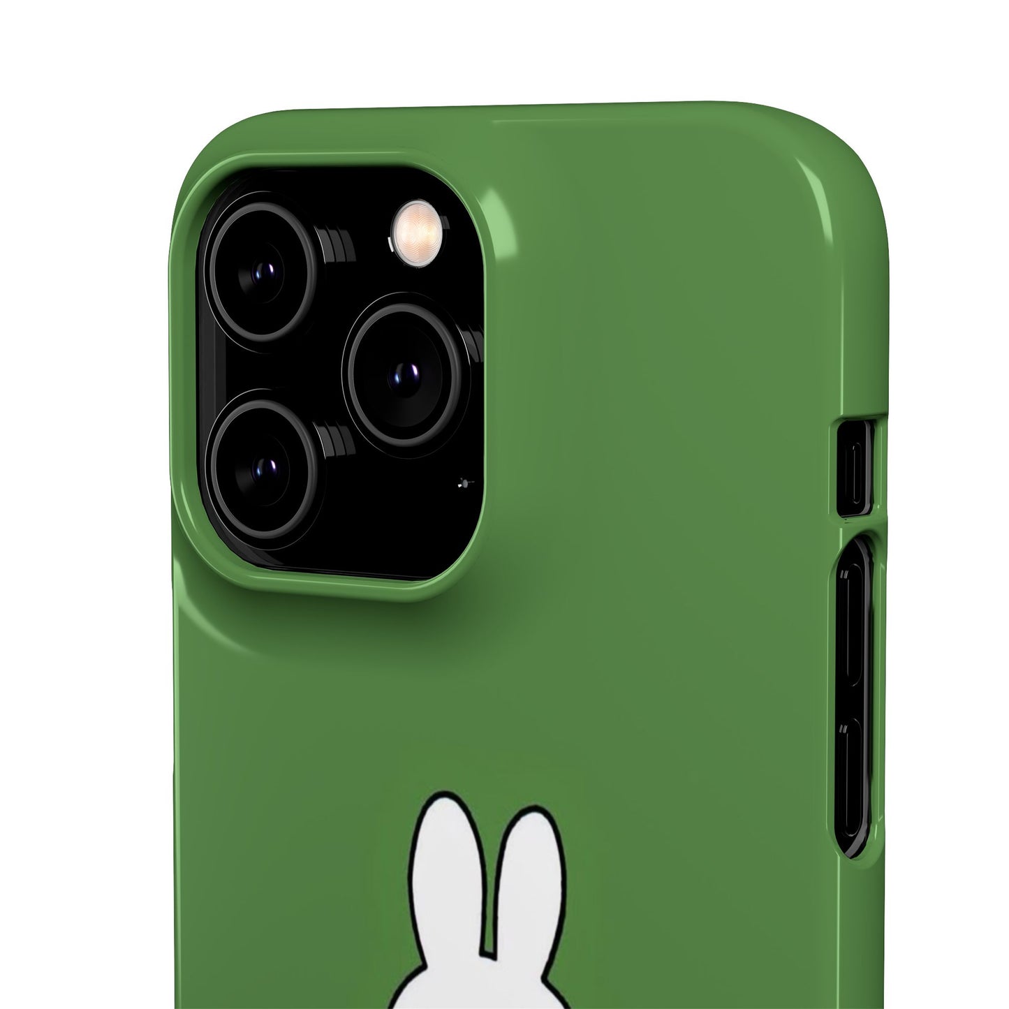 Miffy Phone Case, Snap Case, Green Miffy - iPhone, Samsung