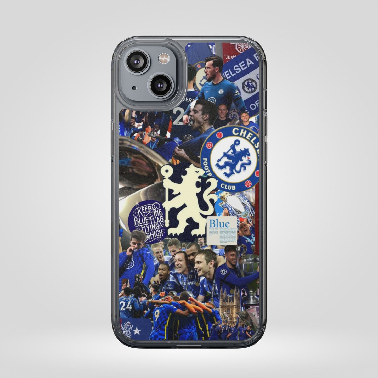 Chelsea Football Club Clear iPhone Case - Perfect for Fans and Celebrations