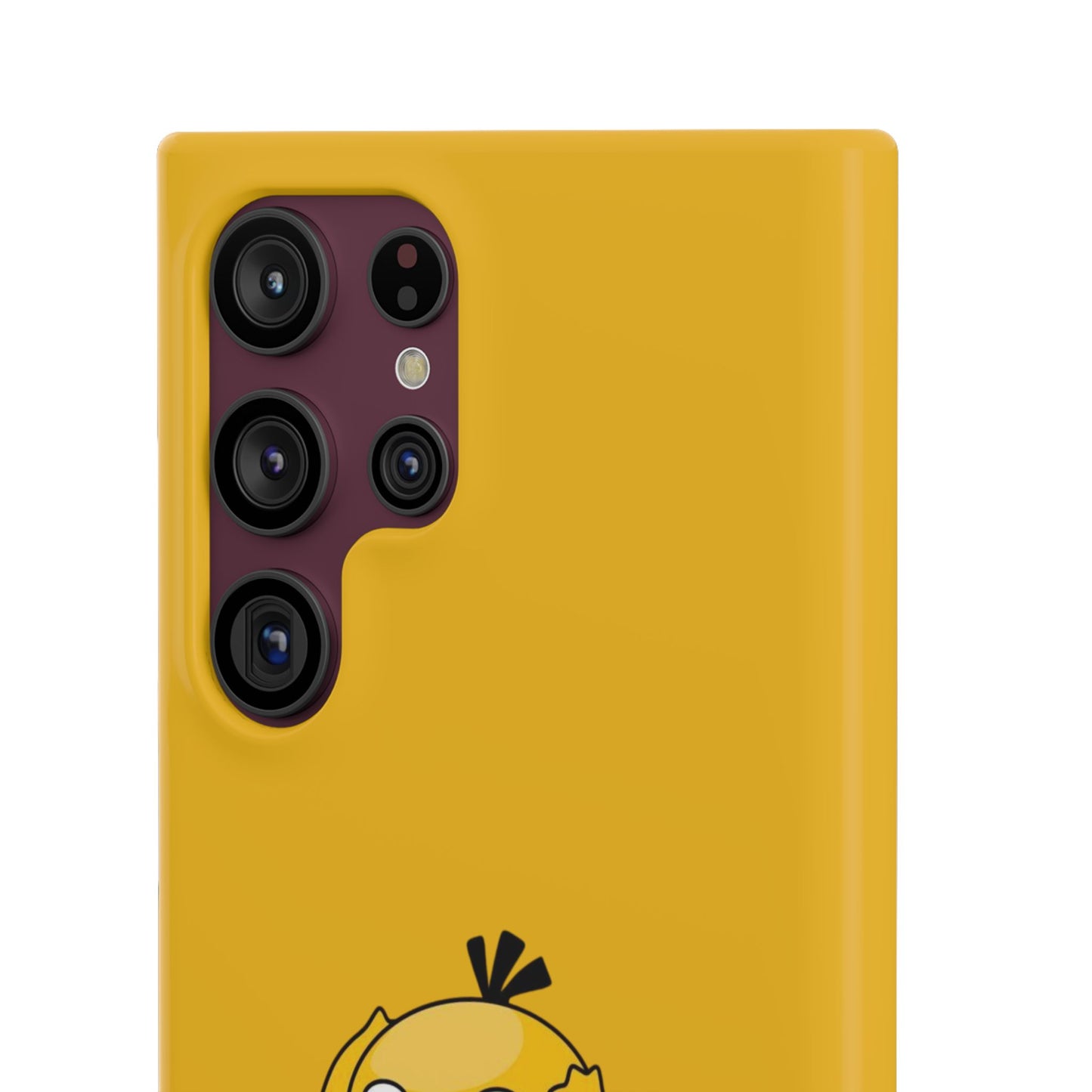 Psyduck Pokemon Snap Phone Cases, Yellow, Cartoon - iPhone, Samsung