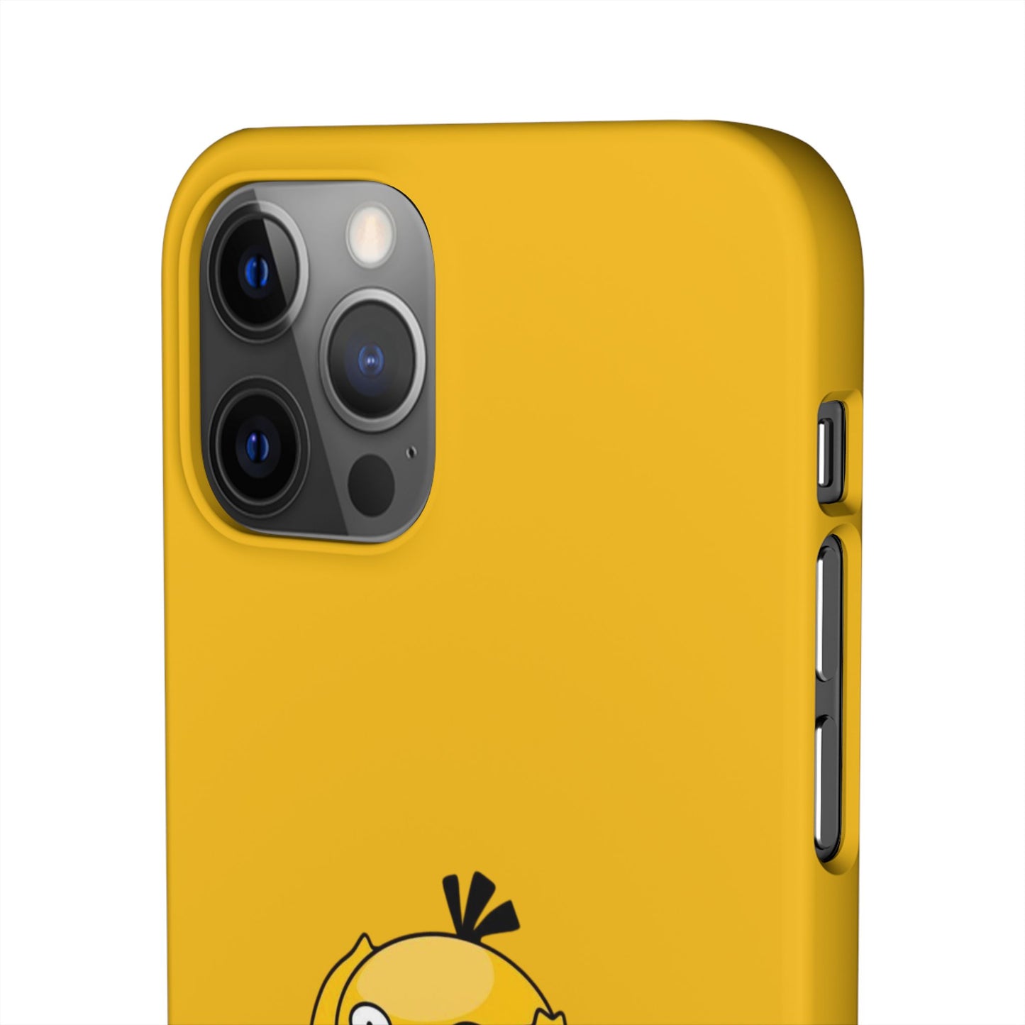 Psyduck Pokemon Snap Phone Cases, Yellow, Cartoon - iPhone, Samsung