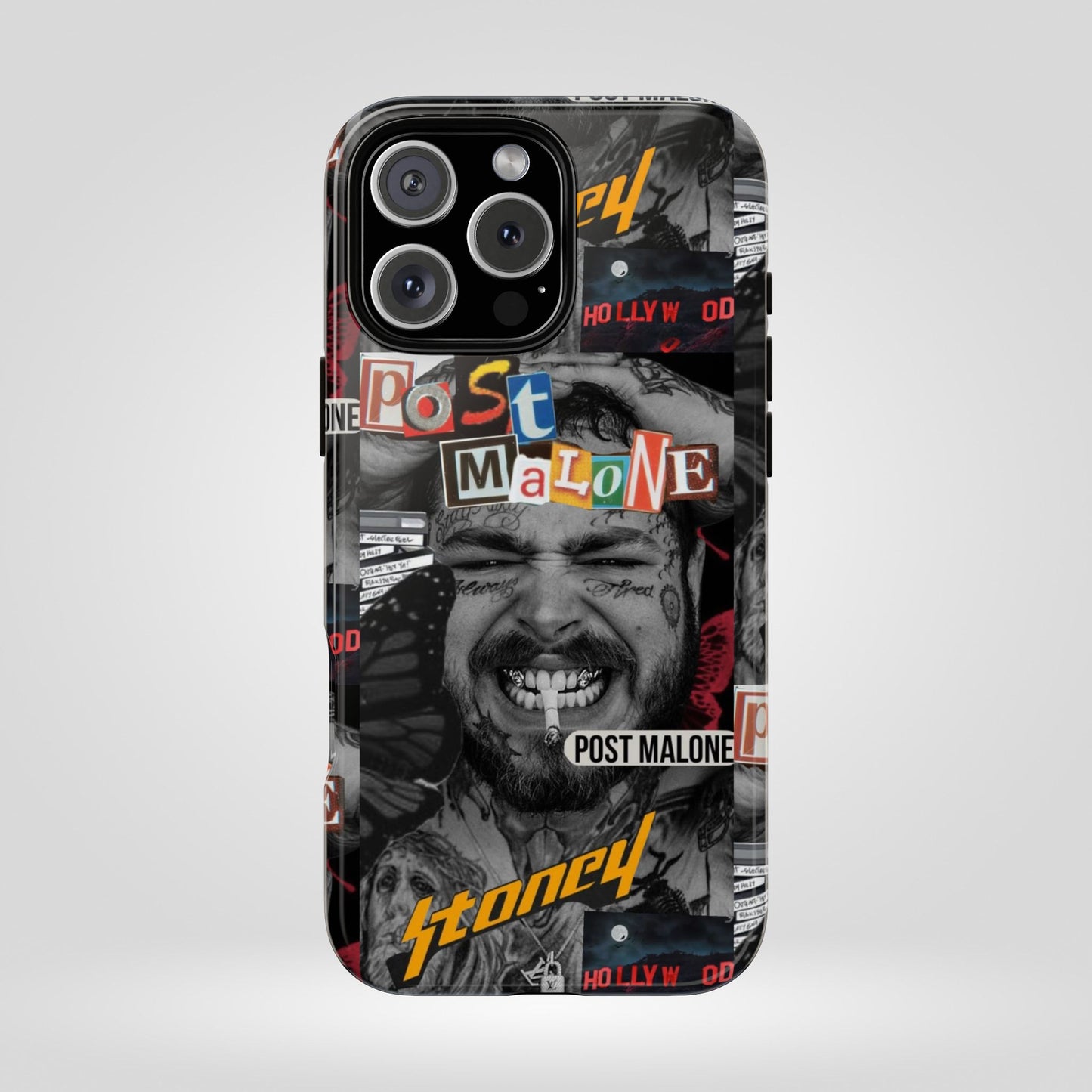 Post Malone Tough Phone Case - Unique Stoney Design