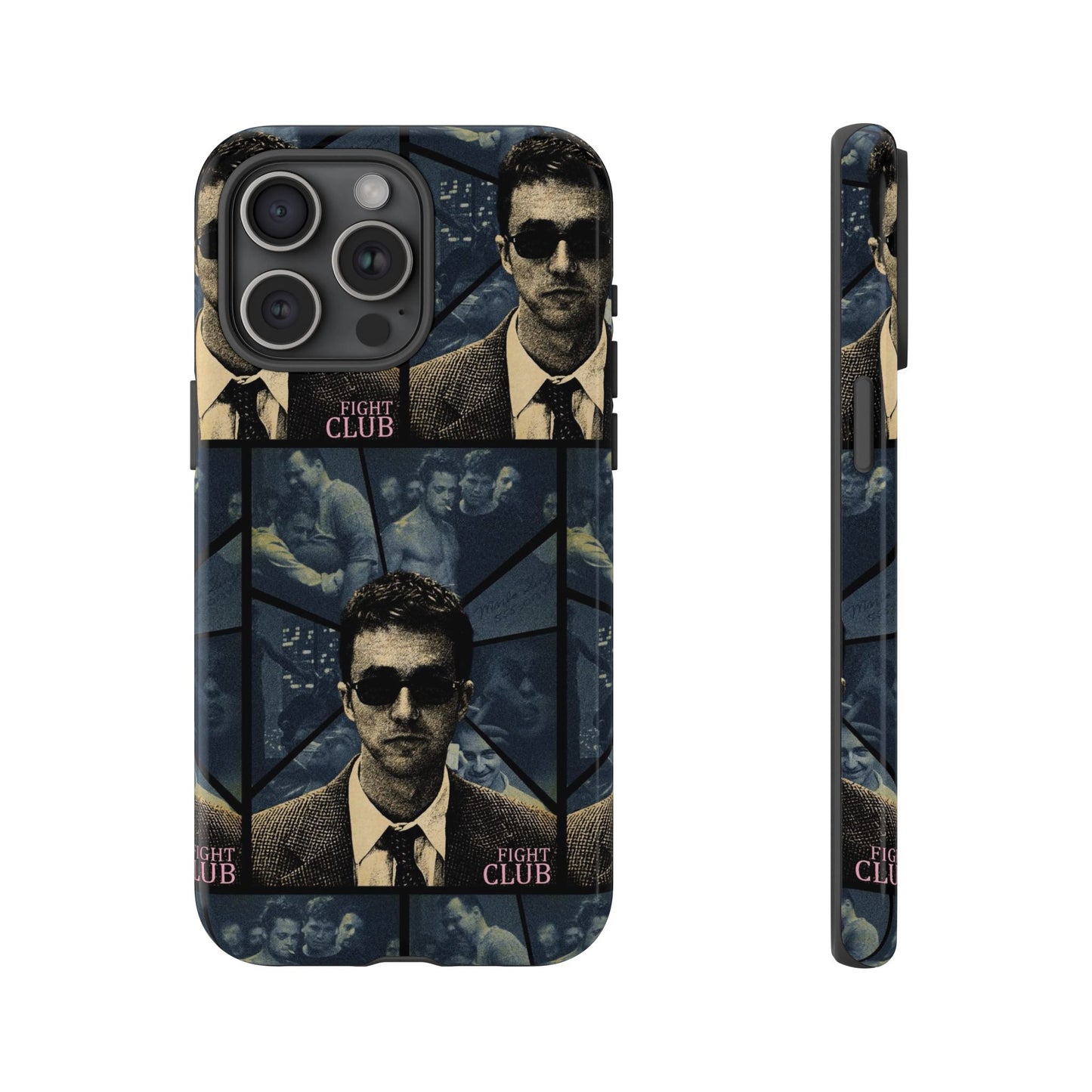 Fight Club Edward Norton Tough Phone Case - Edgy Design for Movie Fans