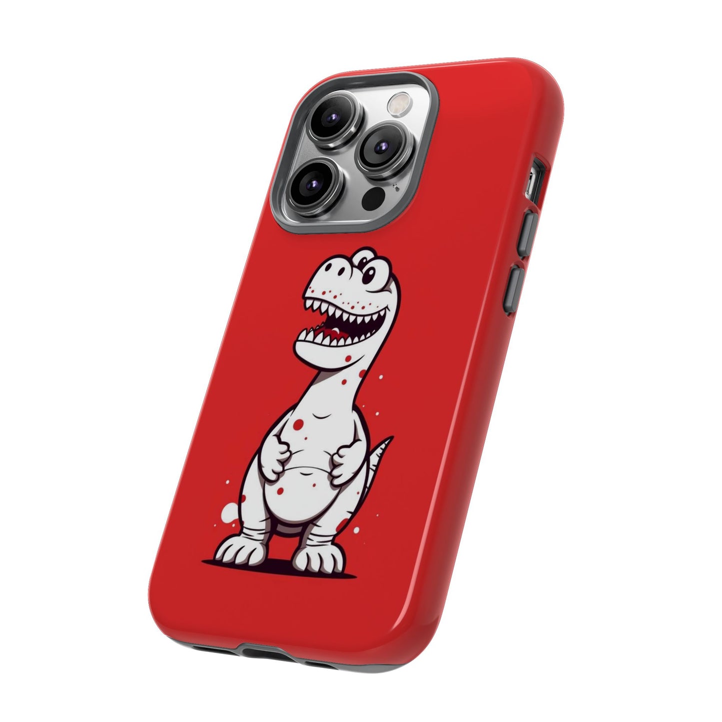 Funny Dinosaur Phone Case - Tough Cases for Kids & Dino Lovers