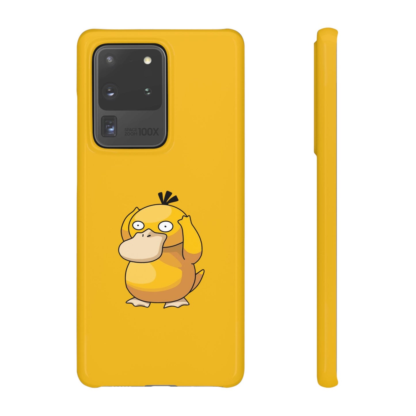 Psyduck Pokemon Snap Phone Cases, Yellow, Cartoon - iPhone, Samsung