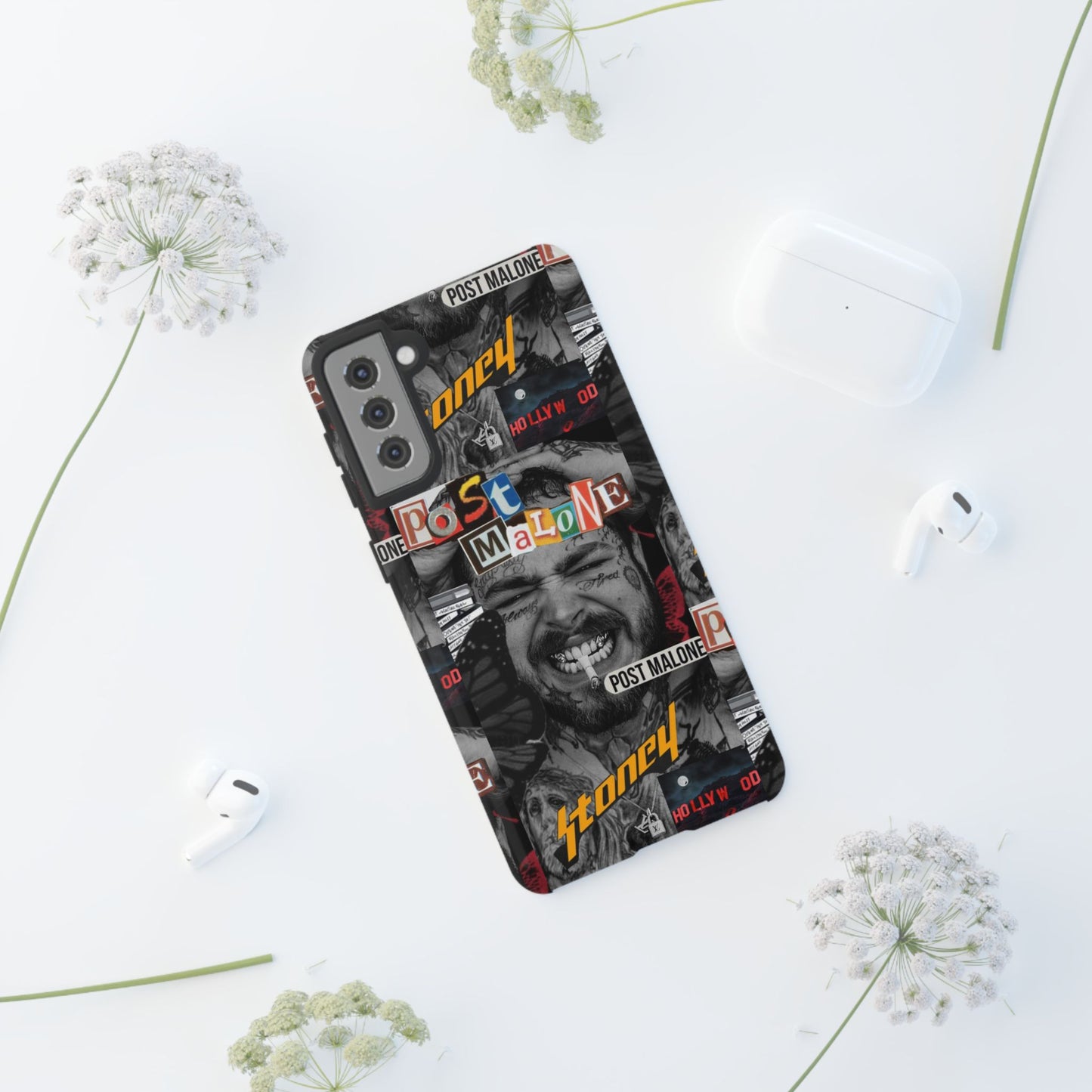 Post Malone Tough Phone Case - Unique Stoney Design