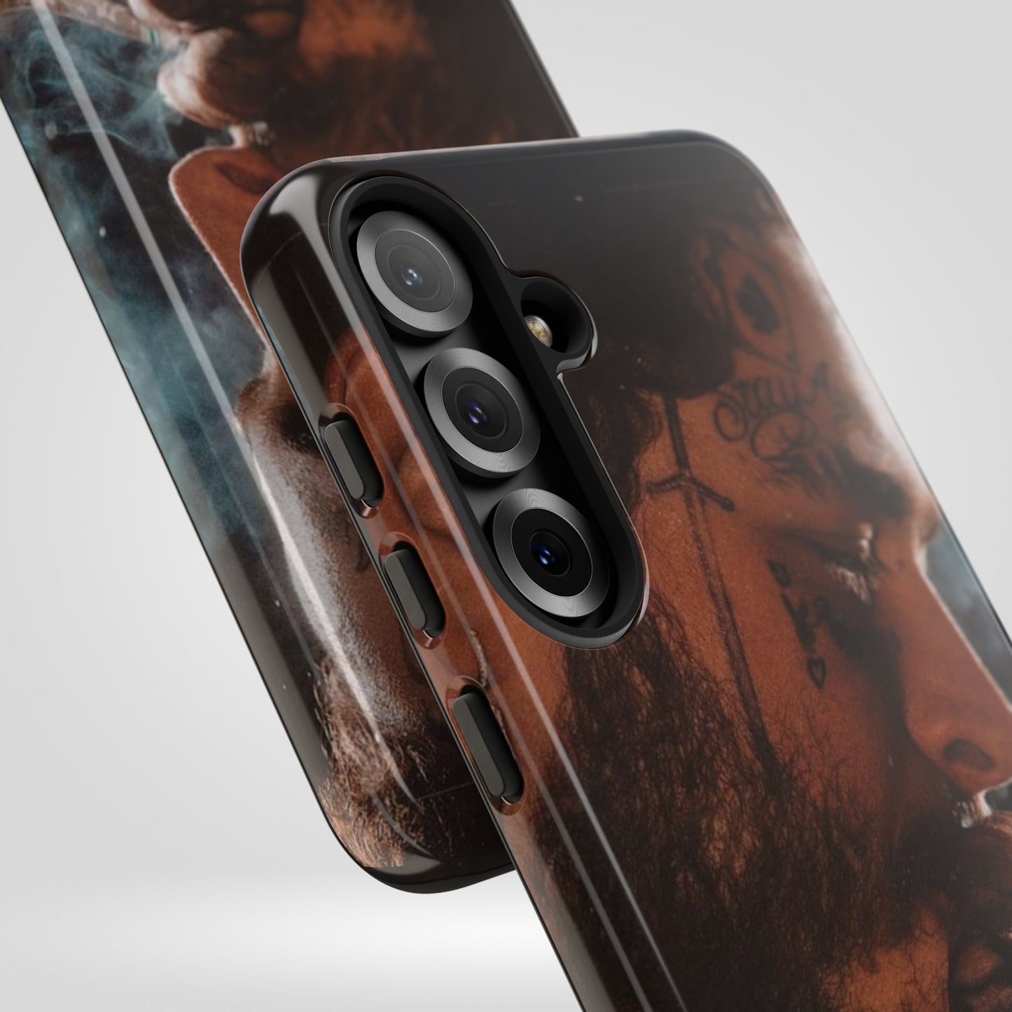 Post Malone Tough Cases for Fans - Artistic Phone Case with Smoky Vibe