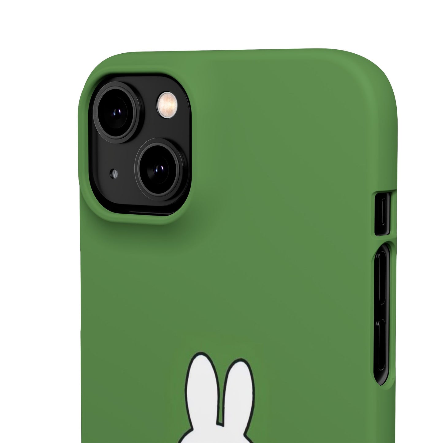 Miffy Phone Case, Snap Case, Green Miffy - iPhone, Samsung
