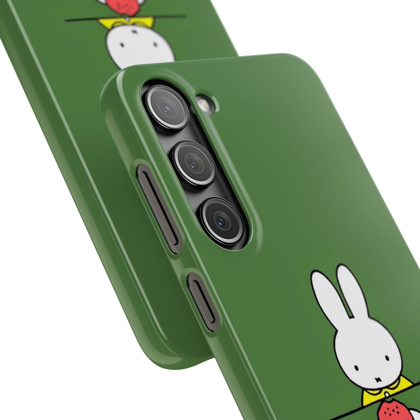 Miffy Phone Case, Snap Case, Green Miffy - iPhone, Samsung
