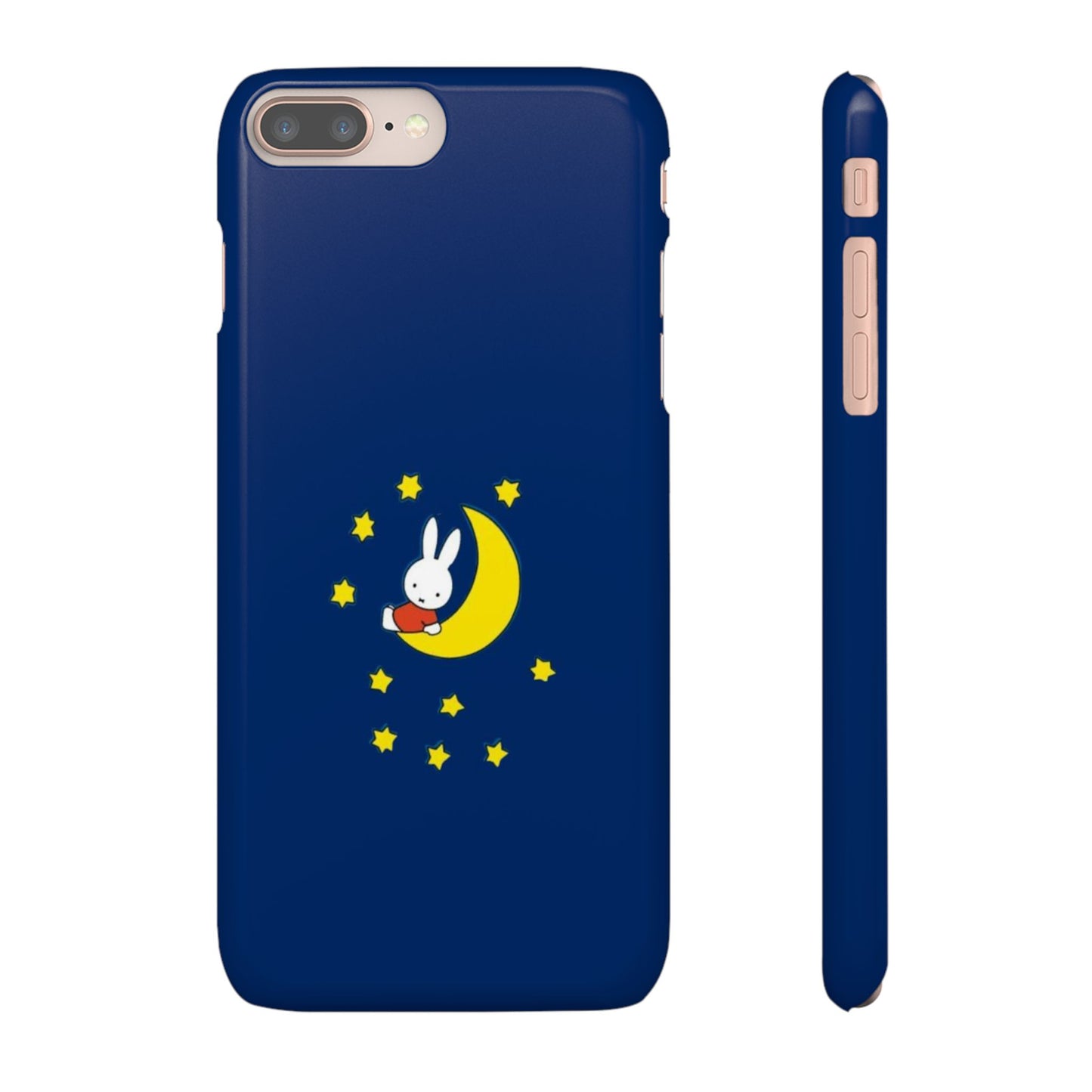Miffy Phone Case, Moon Snap Case for Phone - Nighttime Design, iPhone, Samsung.