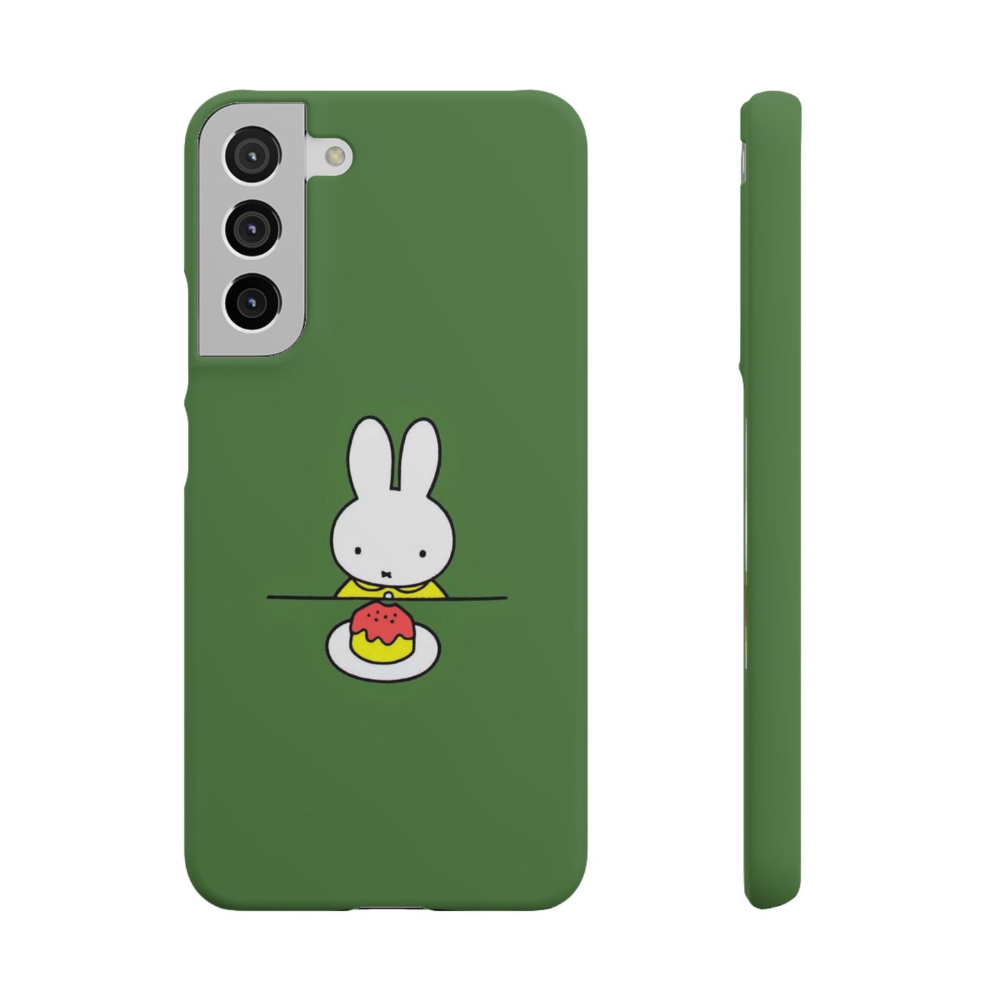 Miffy Phone Case, Snap Case, Green Miffy - iPhone, Samsung