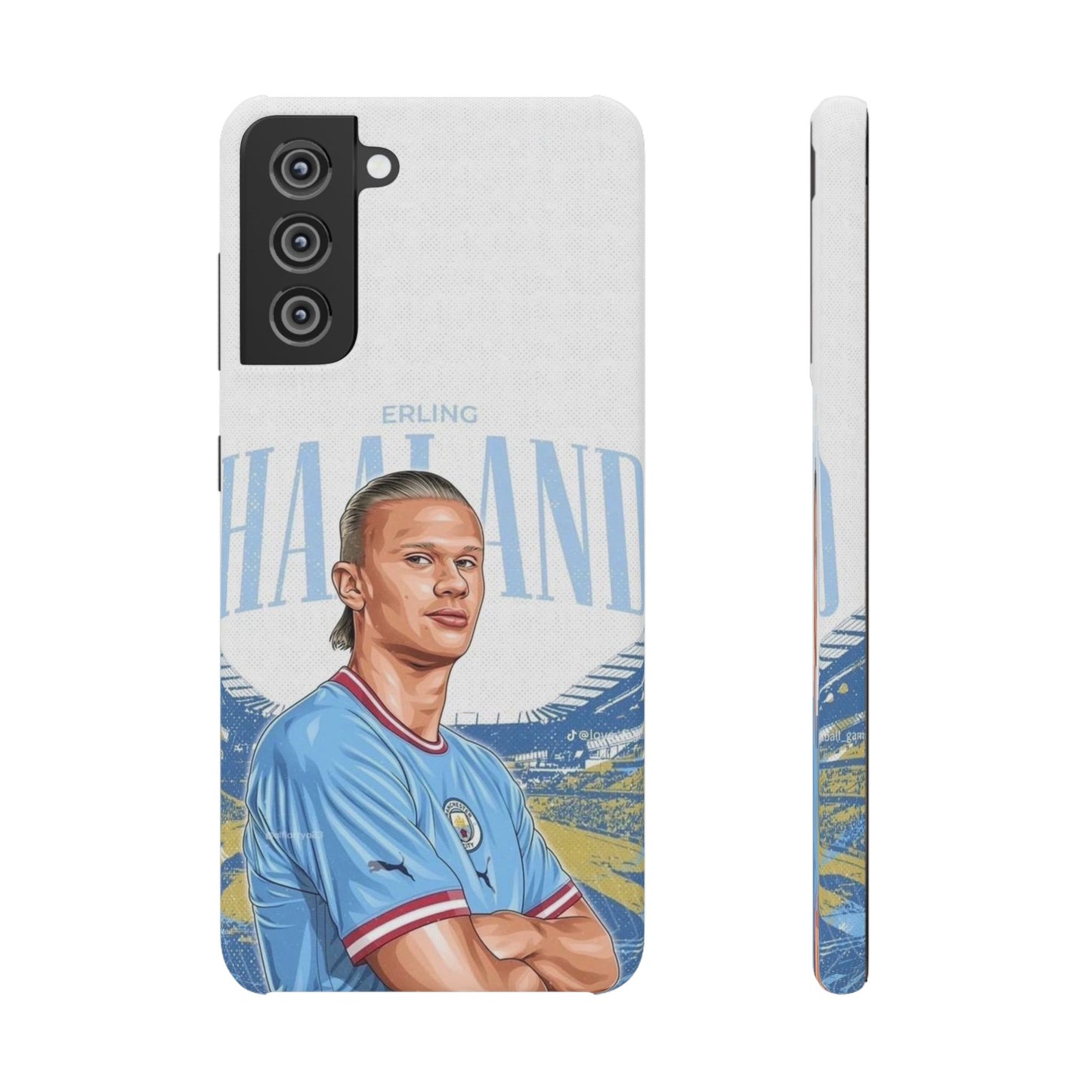 Erling Haaland Snap Case | Personalized Phone Case for Manchester City Fans