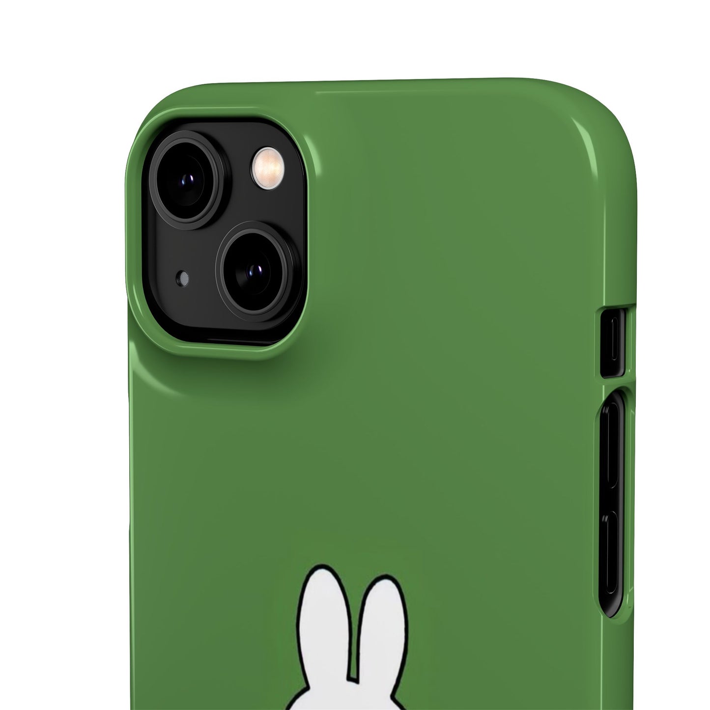 Miffy Phone Case, Snap Case, Green Miffy - iPhone, Samsung