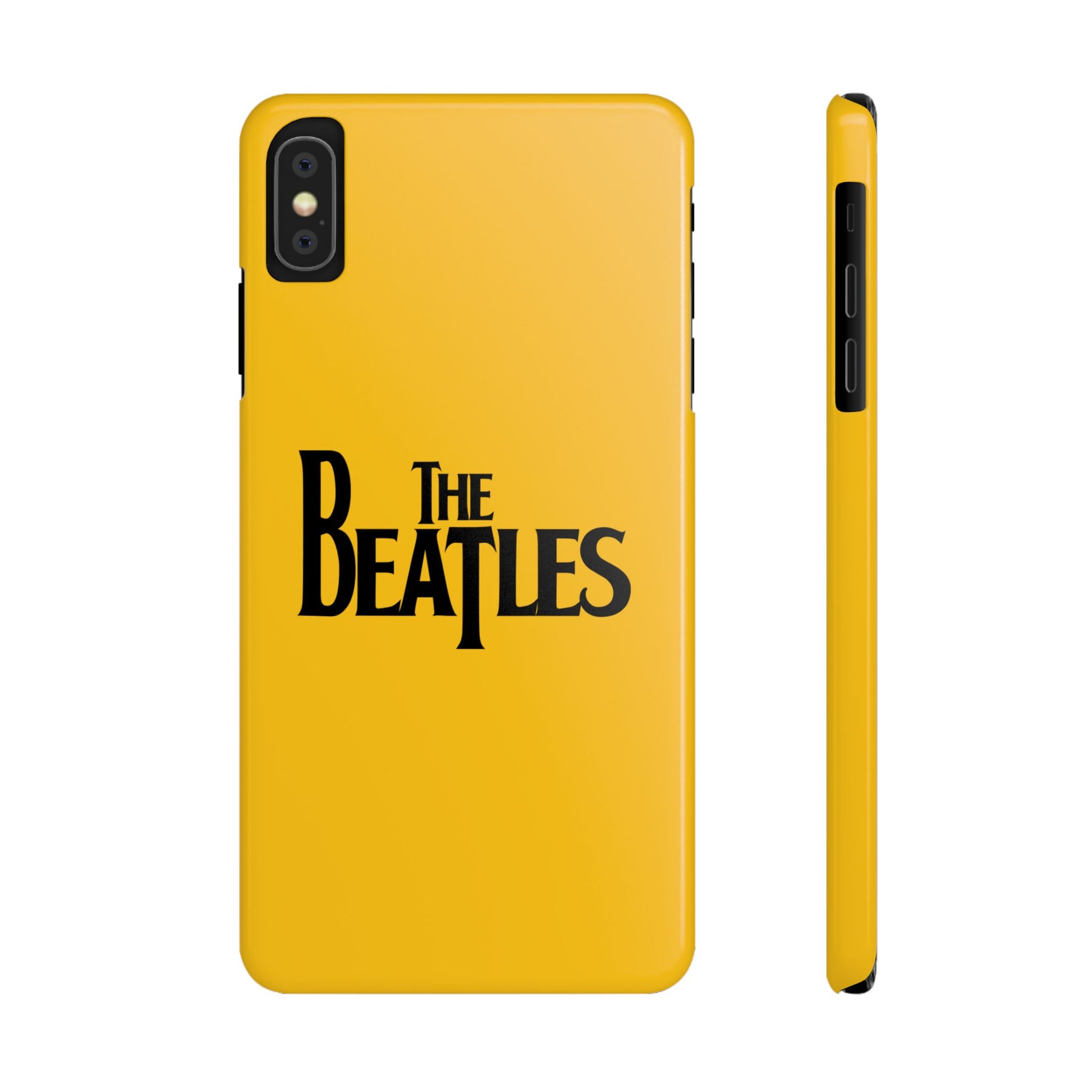 The Beatles Basic Yellow Slim Phone Case - iPhone - Roe Creation