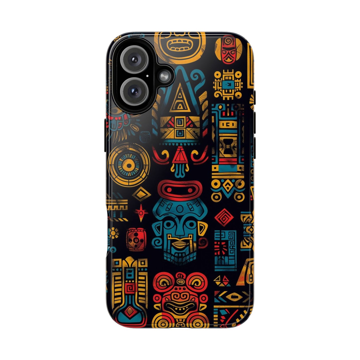 Vibrant Aztec iPhone Case - Tough Cases for Unique Style