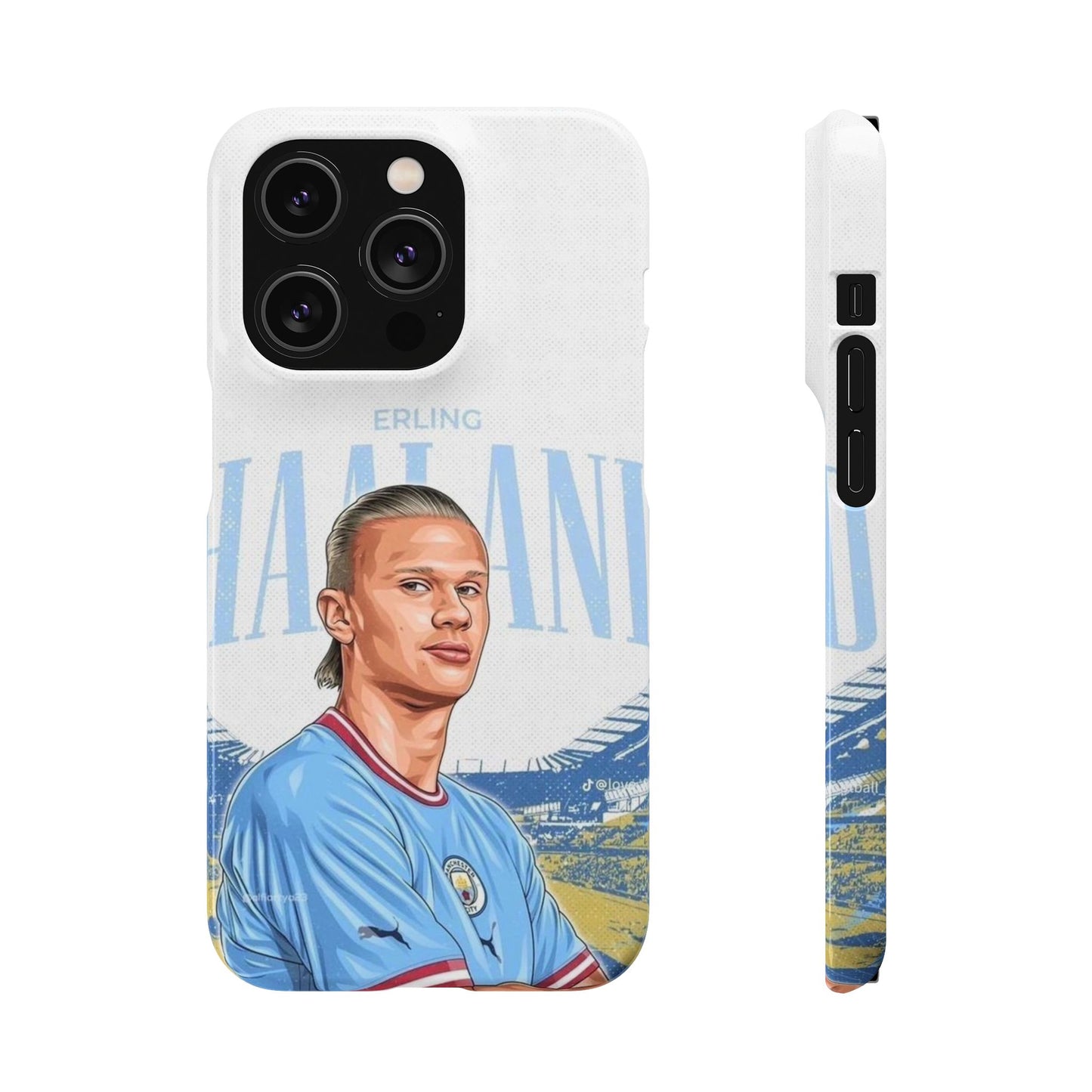 Erling Haaland Snap Case | Personalized Phone Case for Manchester City Fans