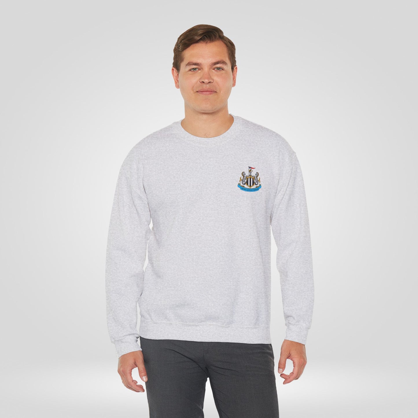 Newcastle United Logo Minimal Unisex Crewneck Sweatshirt - Roe Creation
