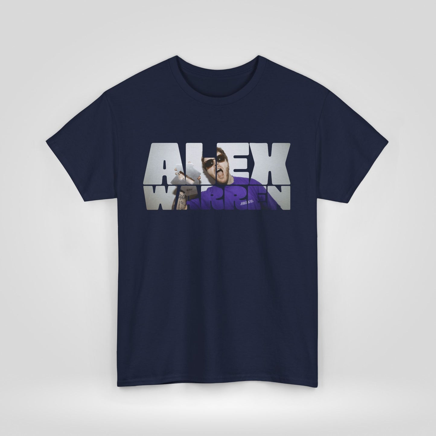 Alex Warren Unisex Heavy Cotton Tee - Casual Graphic Tee for Fans