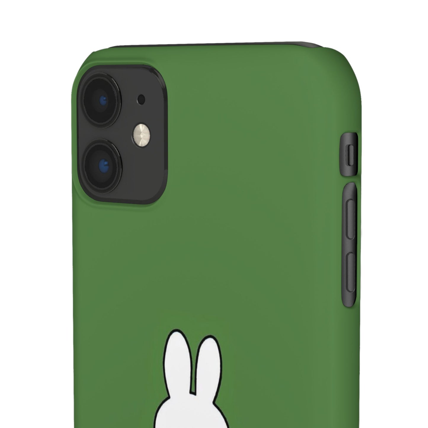 Miffy Phone Case, Snap Case, Green Miffy - iPhone, Samsung