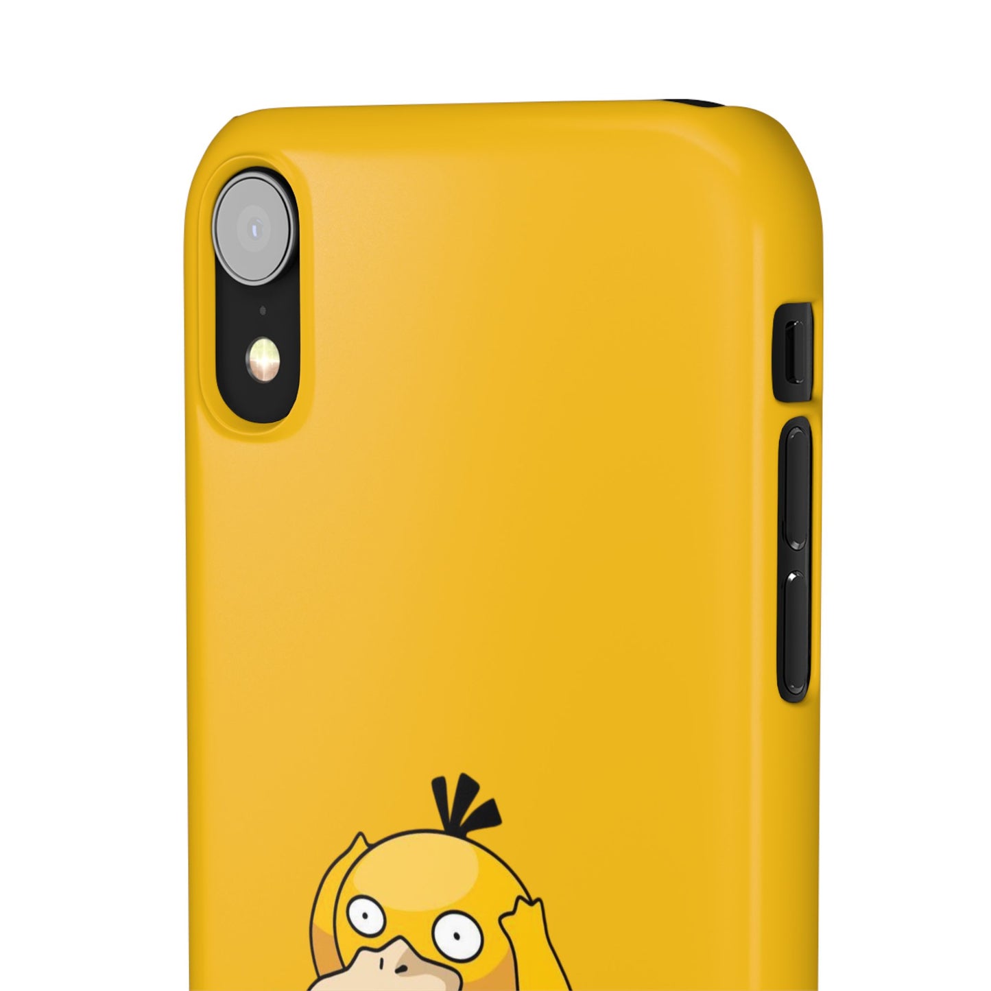 Psyduck Pokemon Snap Phone Cases, Yellow, Cartoon - iPhone, Samsung