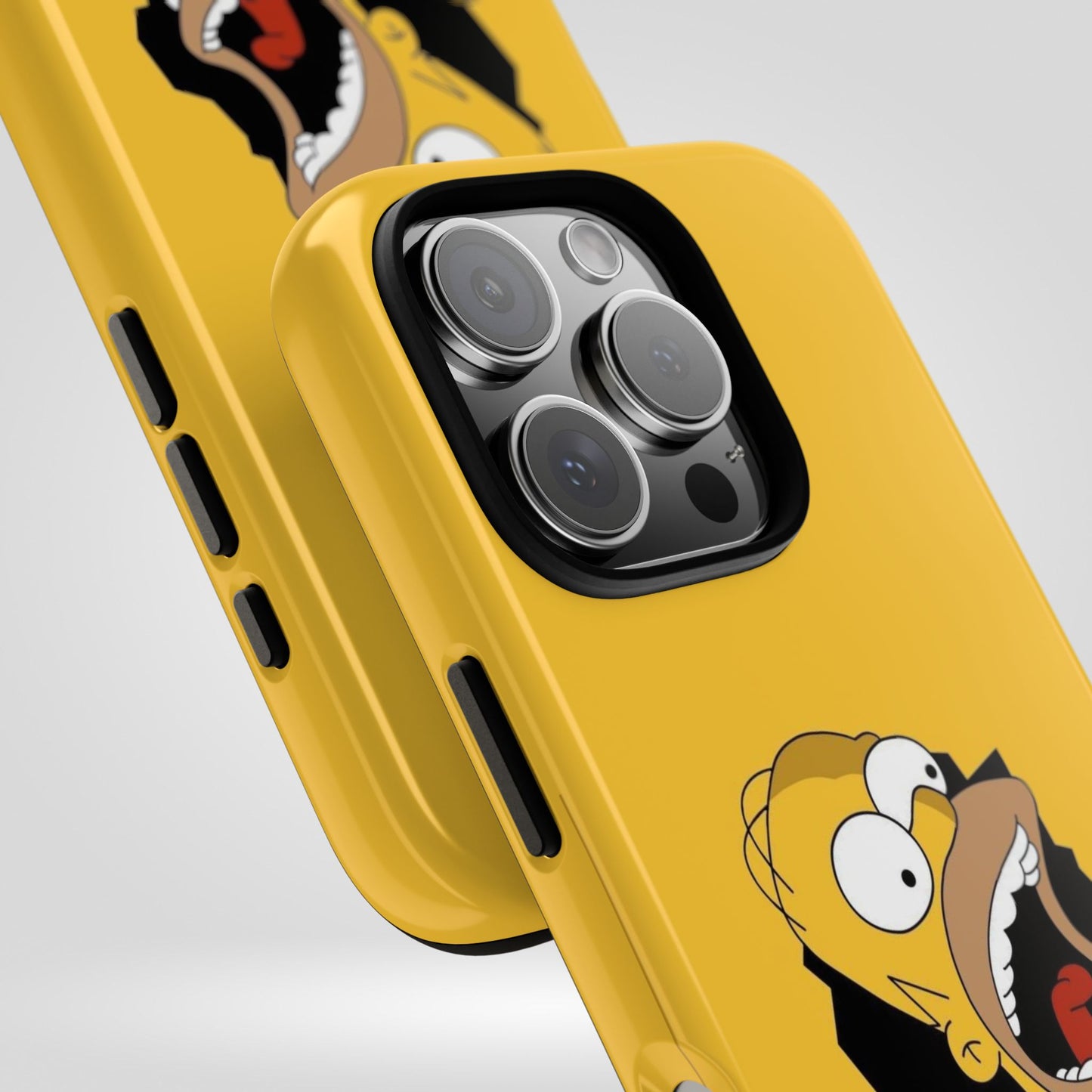 Homer Simpson Phone Case - Tough & Stylish Yellow Case for Fans