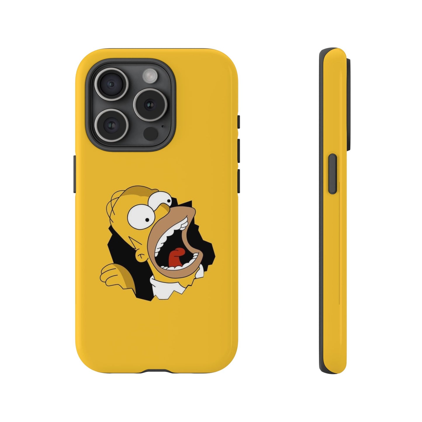 Homer Simpson Phone Case - Tough & Stylish Yellow Case for Fans
