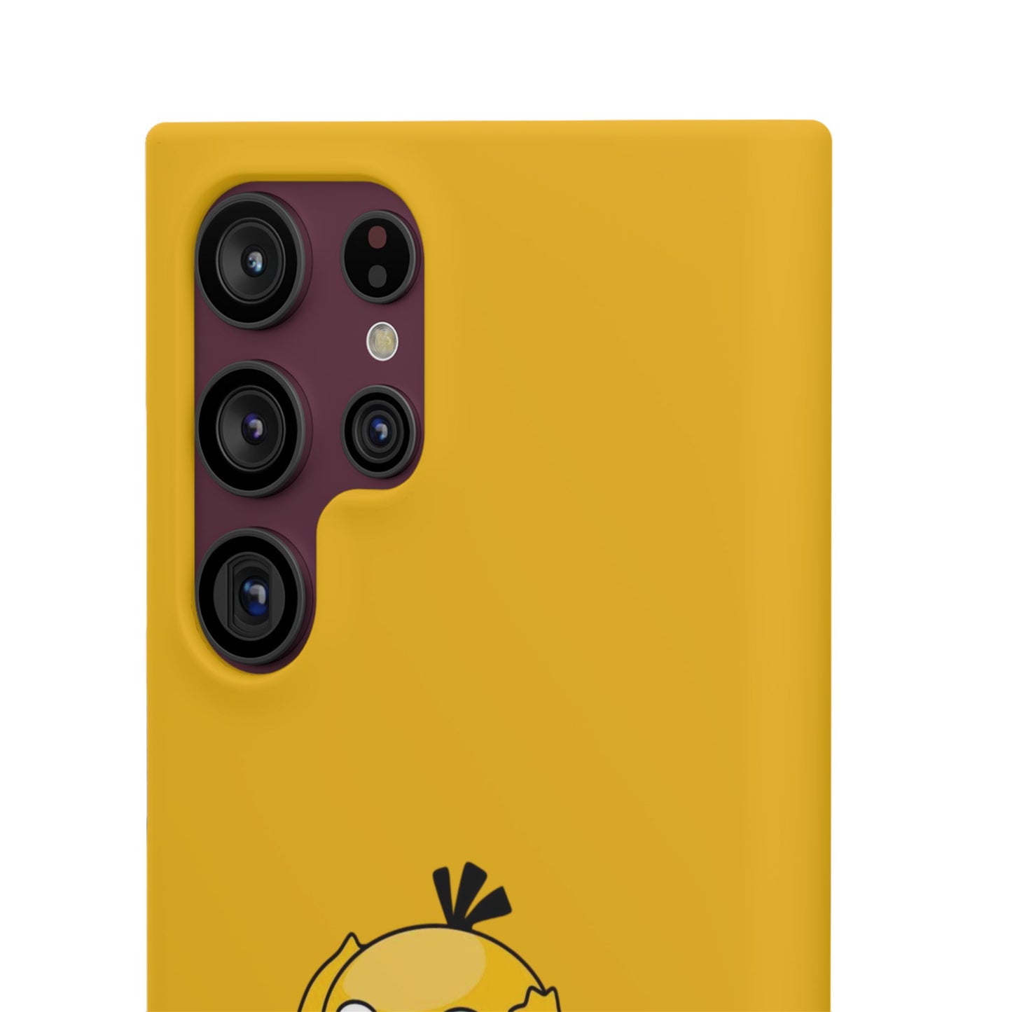 Psyduck Pokemon Snap Phone Cases, Yellow, Cartoon - iPhone, Samsung