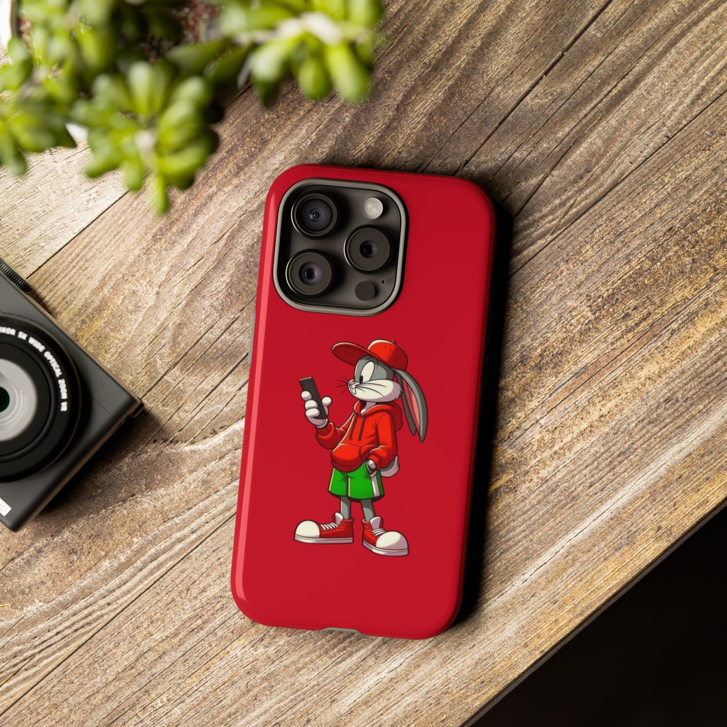 Bugs Bunny Cartoon Character Phone Case - Tough Cases Featuring Stylish Rabbit Design