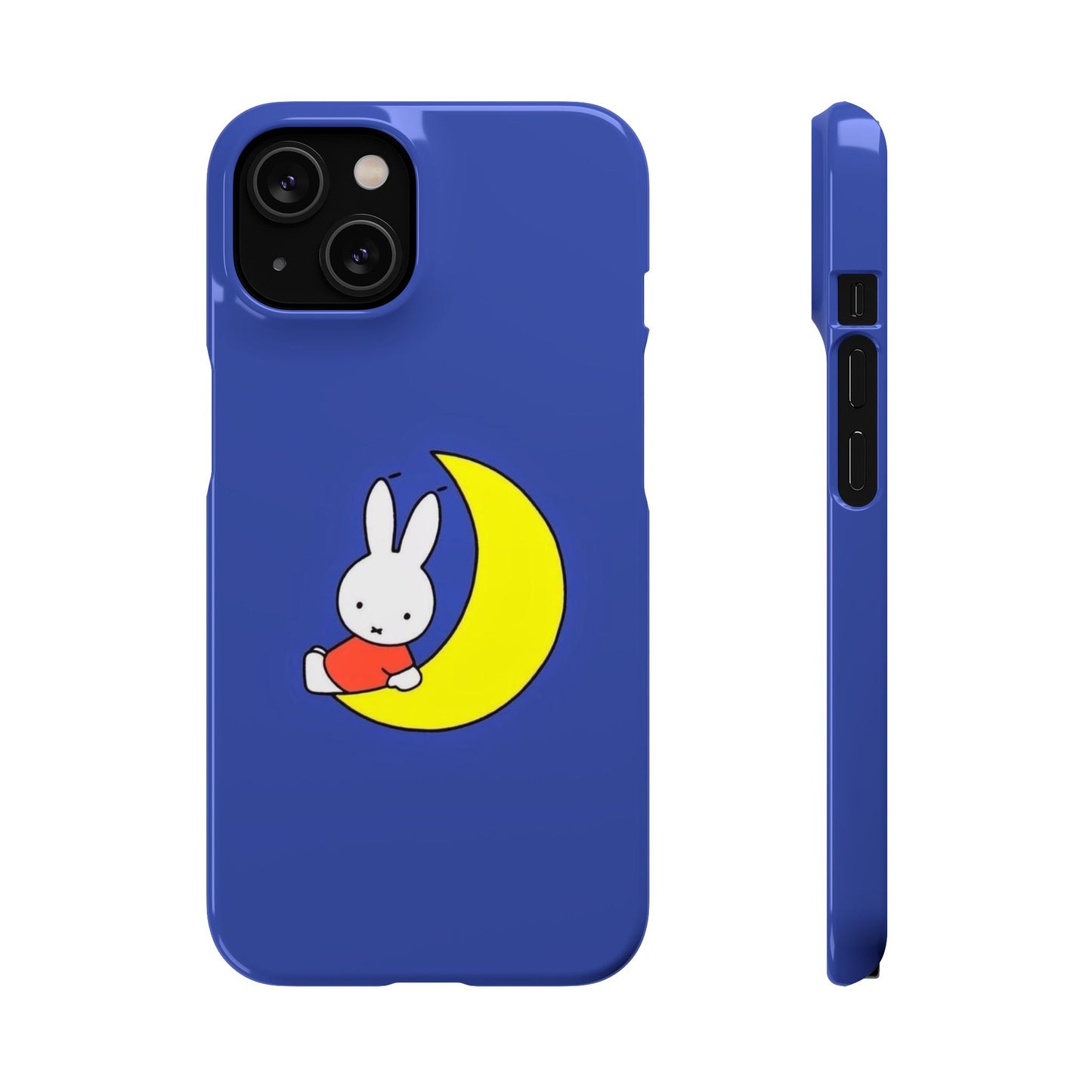 Miffy Phone Case, Moon Snap Case for Phones - iPhone, Samsung