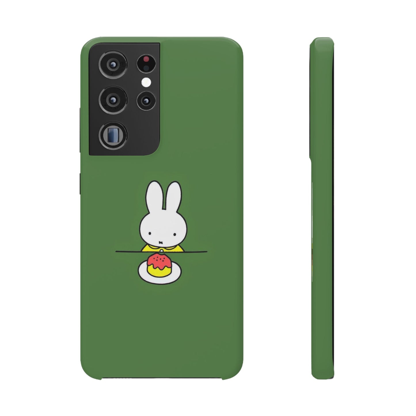Miffy Phone Case, Snap Case, Green Miffy - iPhone, Samsung