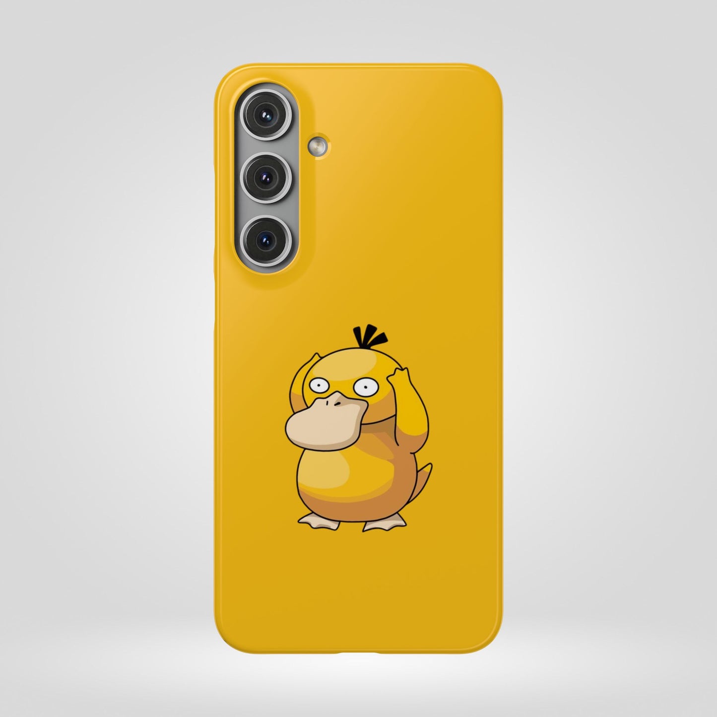 Psyduck Pokemon Snap Phone Cases, Yellow, Cartoon - iPhone, Samsung