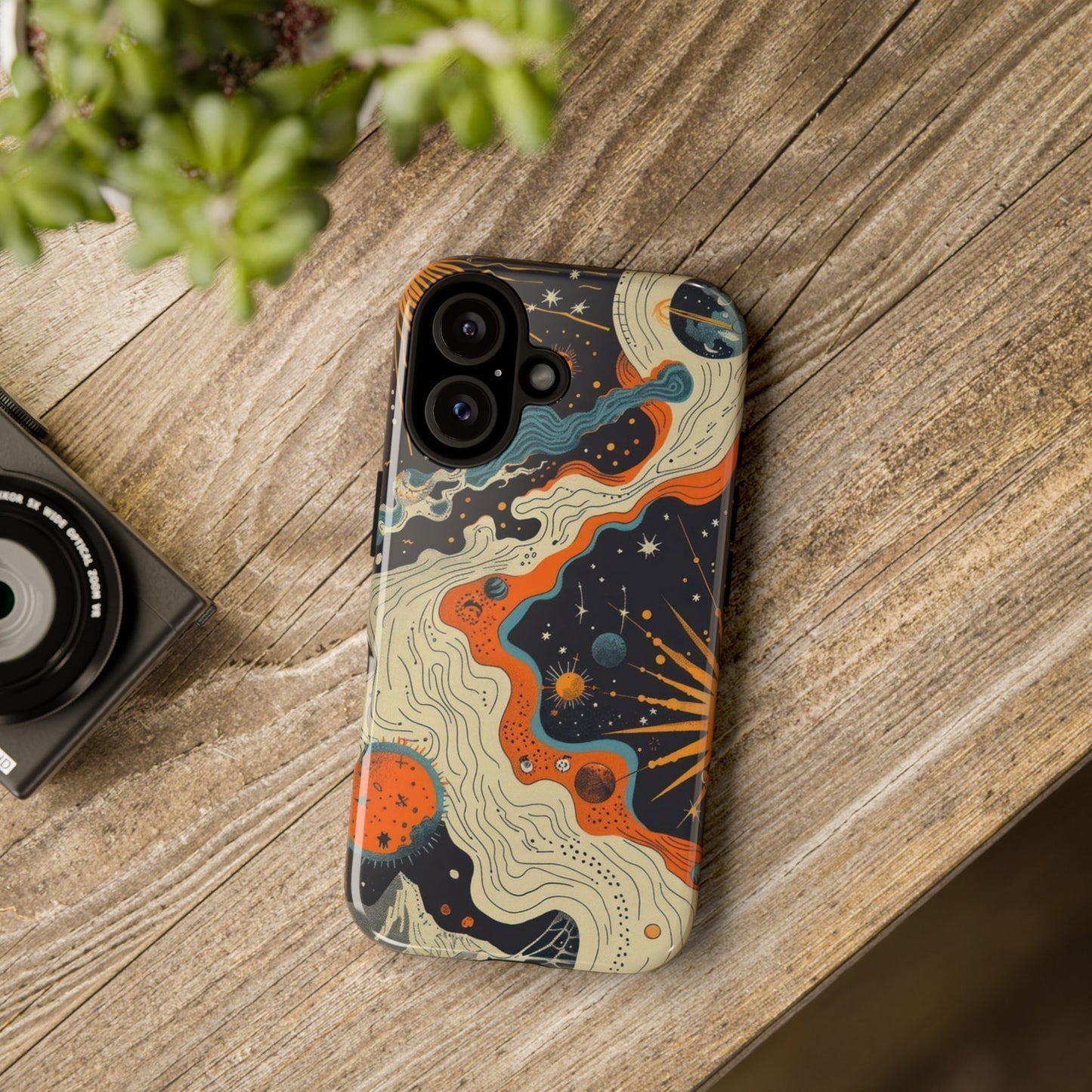 Vibrant Galaxy iPhone Case - Tough and Stylish for Cosmic Lovers - Roe Creation