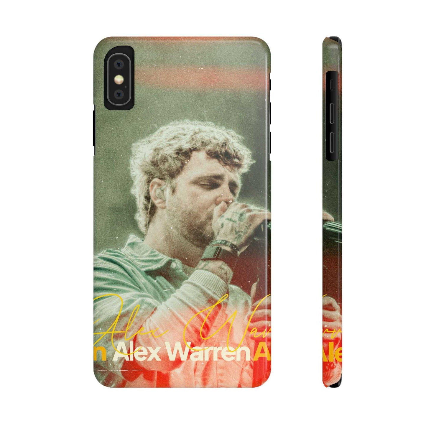 Alex Warren Slim Phone Cases for Lovers, Unique Smartphone Covers, Perfect for Gifting, Concert Enthusiasts.