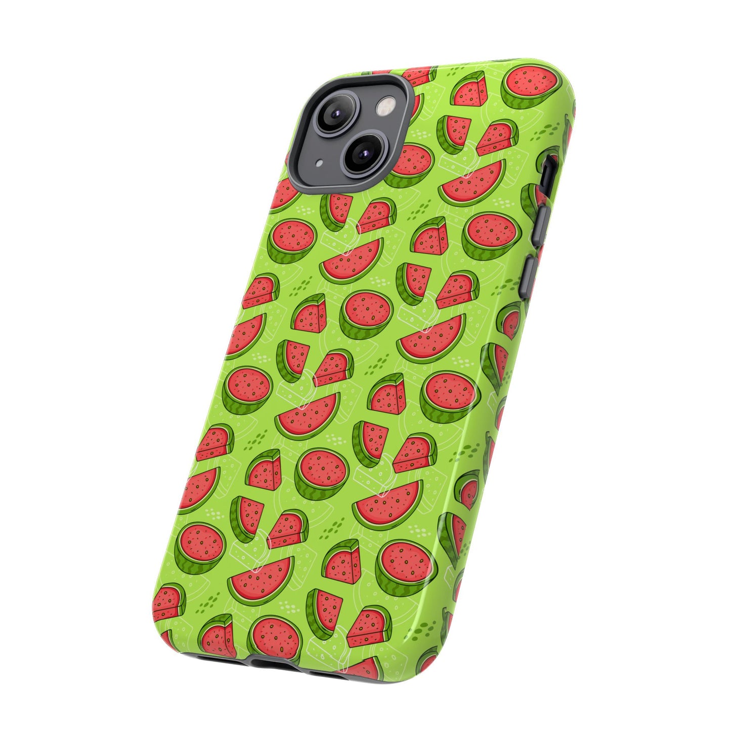 Watermelon Tough iPhone Case – Vibrant Fruit Phone Cover for Summer Vibes - Roe Creation