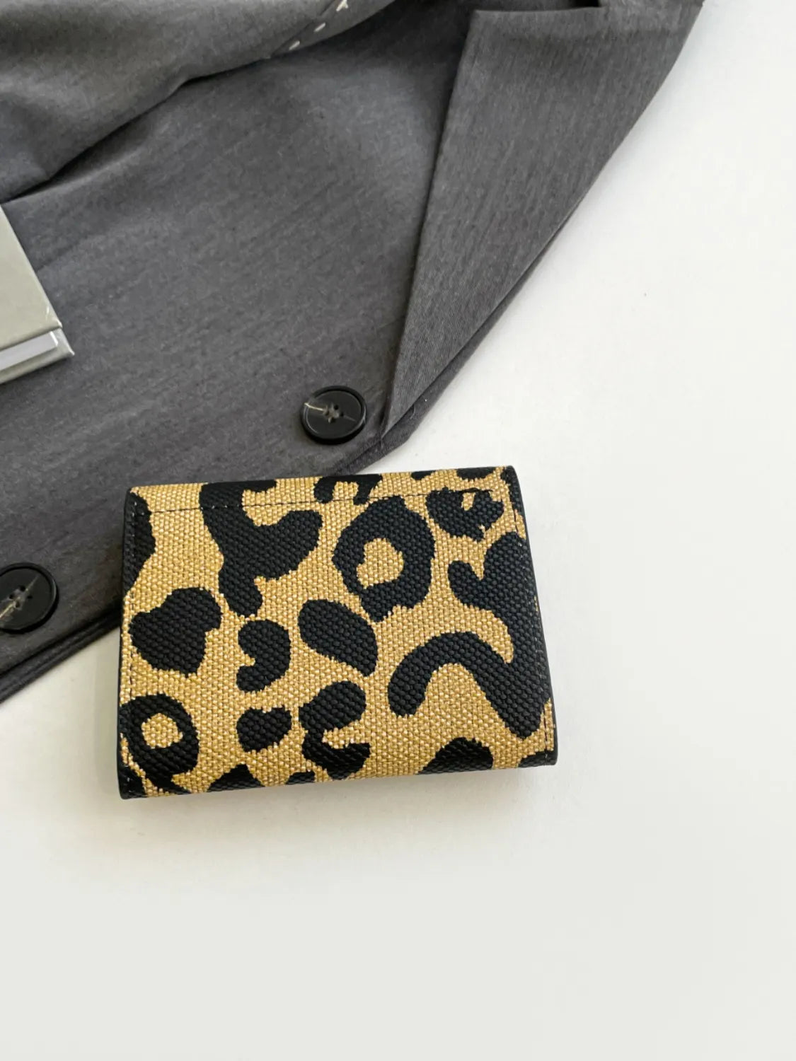 PU Leather Printed Wallet - Roe Creation