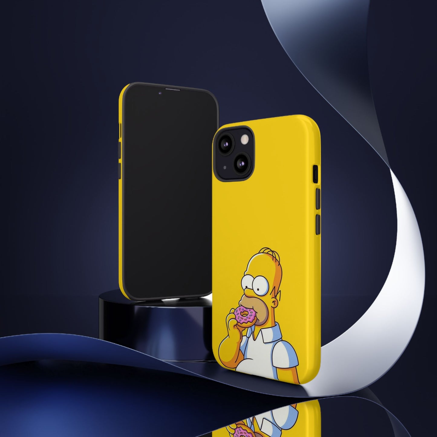 Homer Simpson Phone Case - iPhone, Samsung, Unique Protection for Fans, Cartoon Phone Cover, Gift for Simpsons Lovers, Durable Tough Case