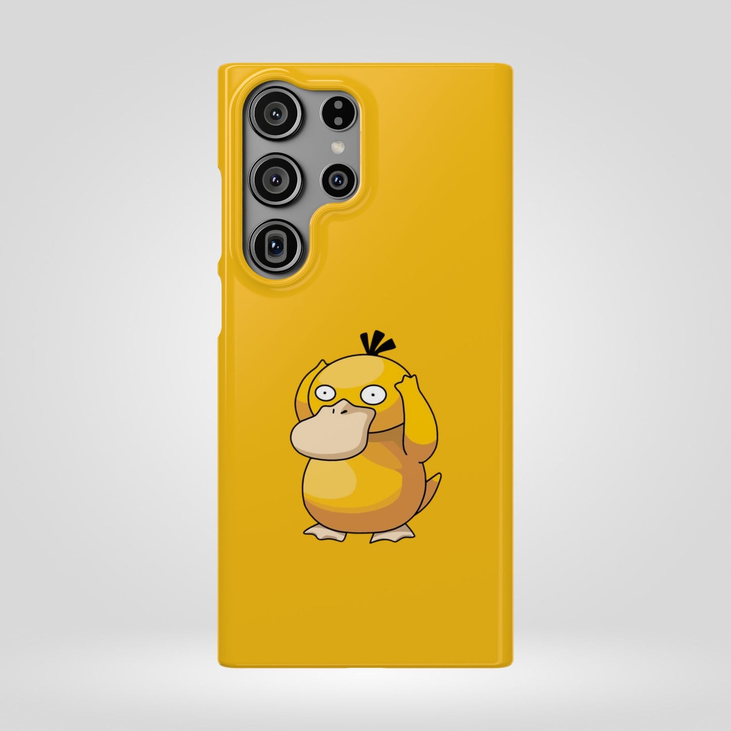 Psyduck Pokemon Snap Phone Cases, Yellow, Cartoon - iPhone, Samsung