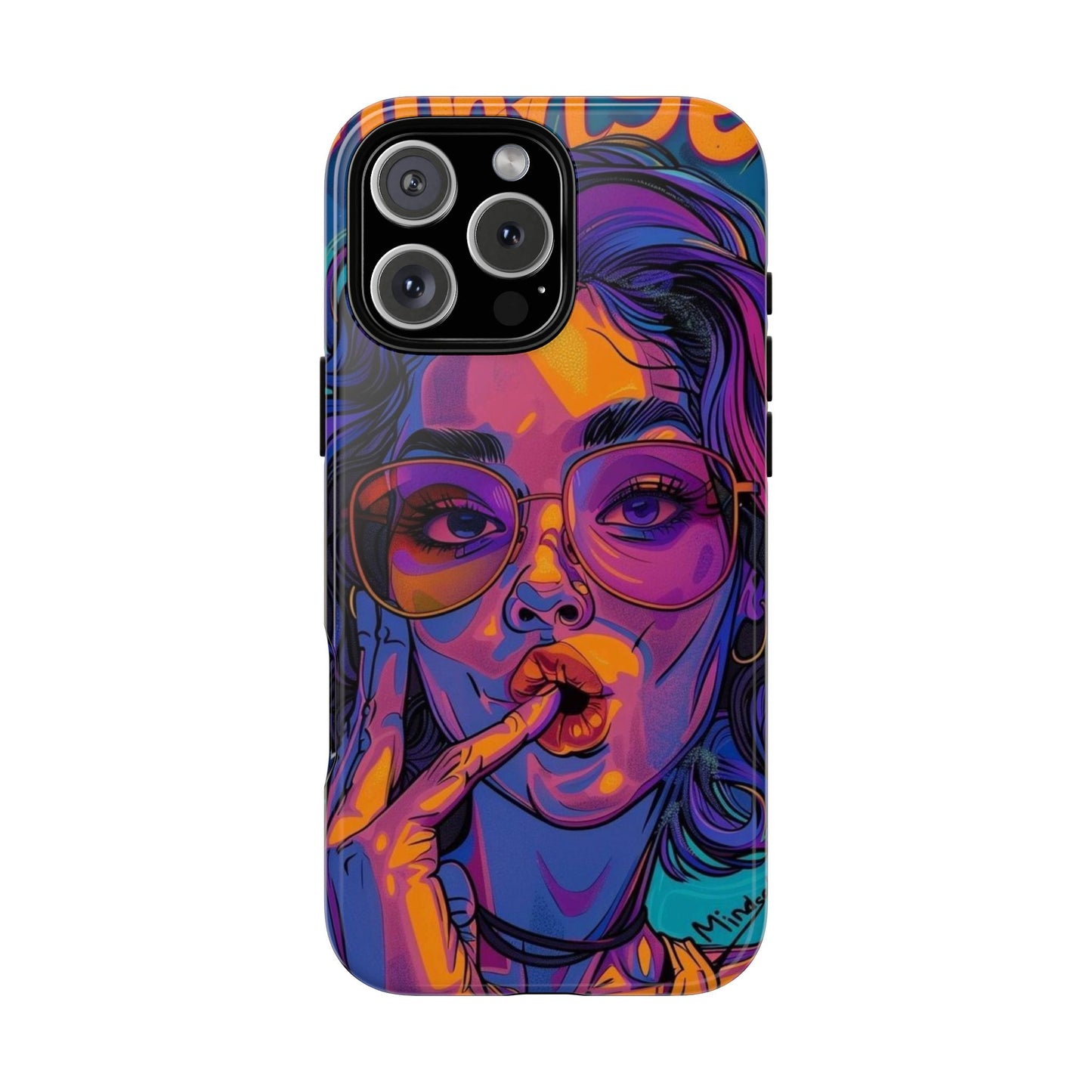 Artistic iPhone Case - Bold Colorful Design for Trendsetters