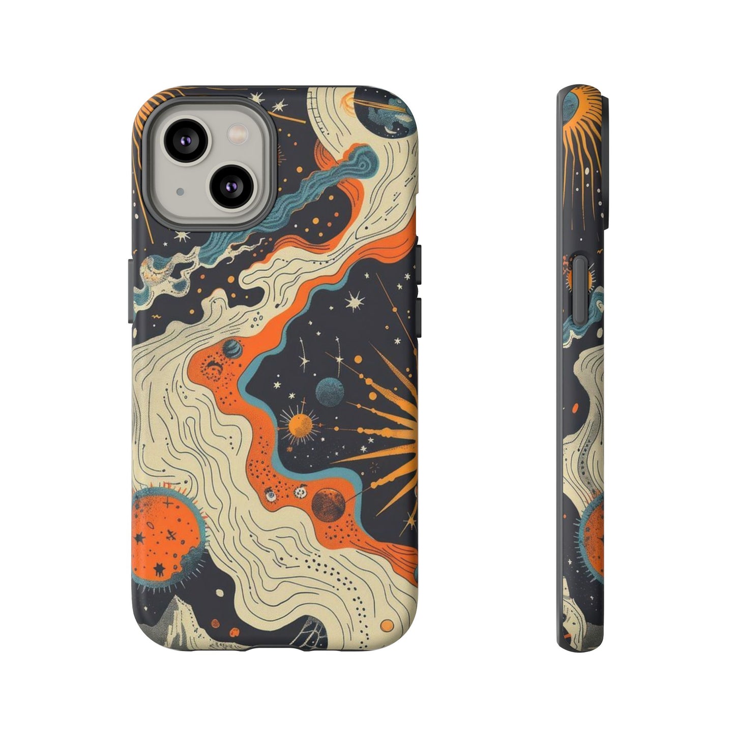 Vibrant Galaxy iPhone Case - Tough and Stylish for Cosmic Lovers - Roe Creation