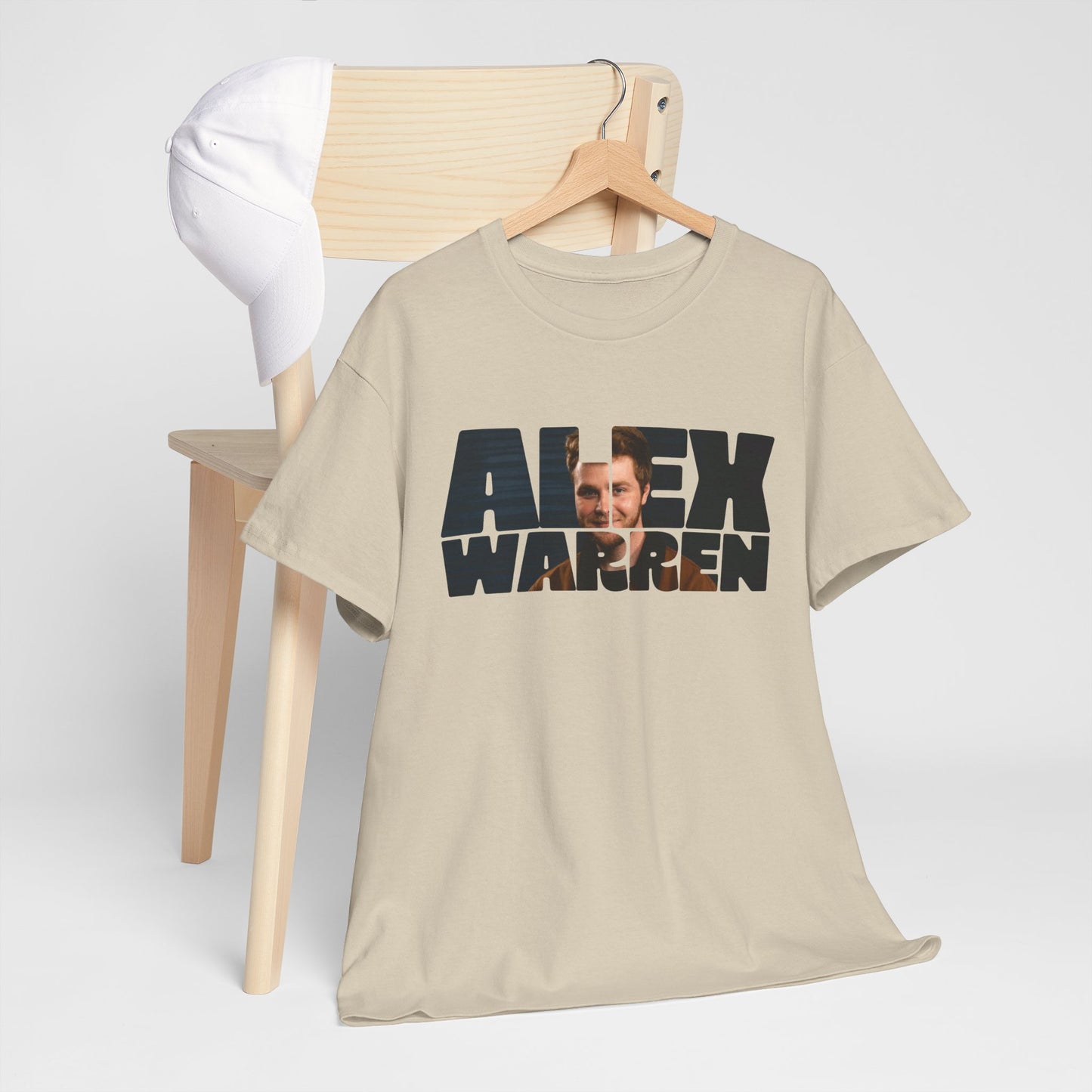 Alex Warren Unisex Heavy Cotton Tee - Casual Comfort Wear