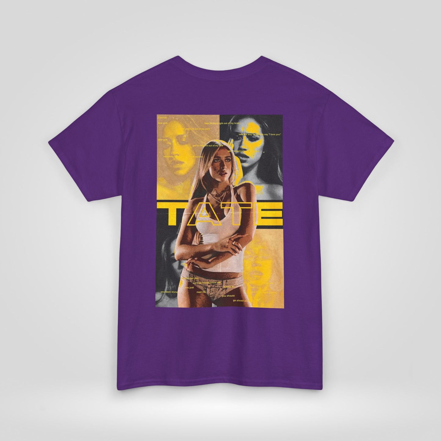 Tate McRae Unisex Heavy Cotton Tee - Bold Design for Trendsetters