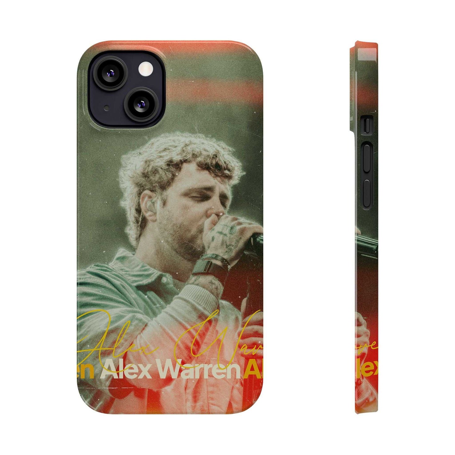 Alex Warren Slim Phone Cases for Lovers, Unique Smartphone Covers, Perfect for Gifting, Concert Enthusiasts.