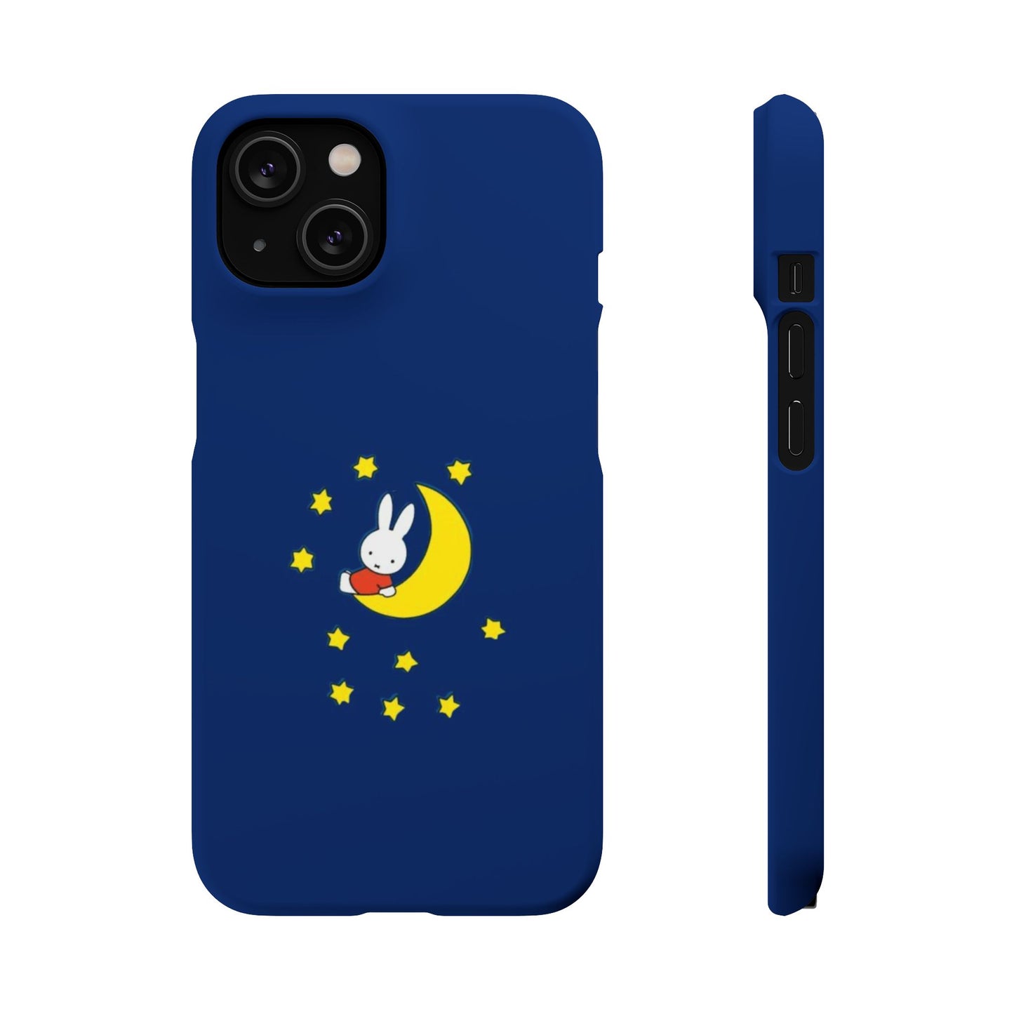 Miffy Phone Case, Moon Snap Case for Phone - Nighttime Design, iPhone, Samsung