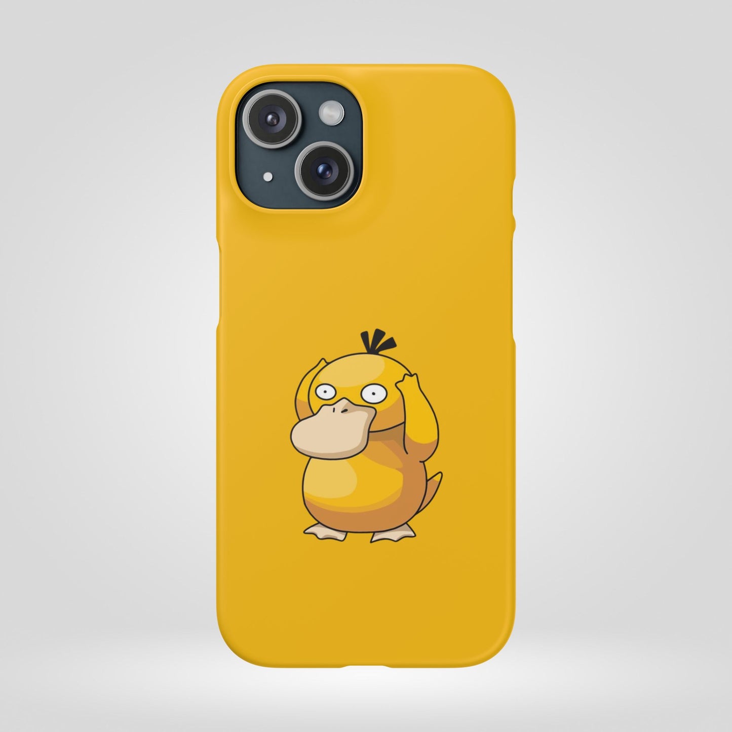 Psyduck Pokemon Snap Phone Cases, Yellow, Cartoon - iPhone, Samsung
