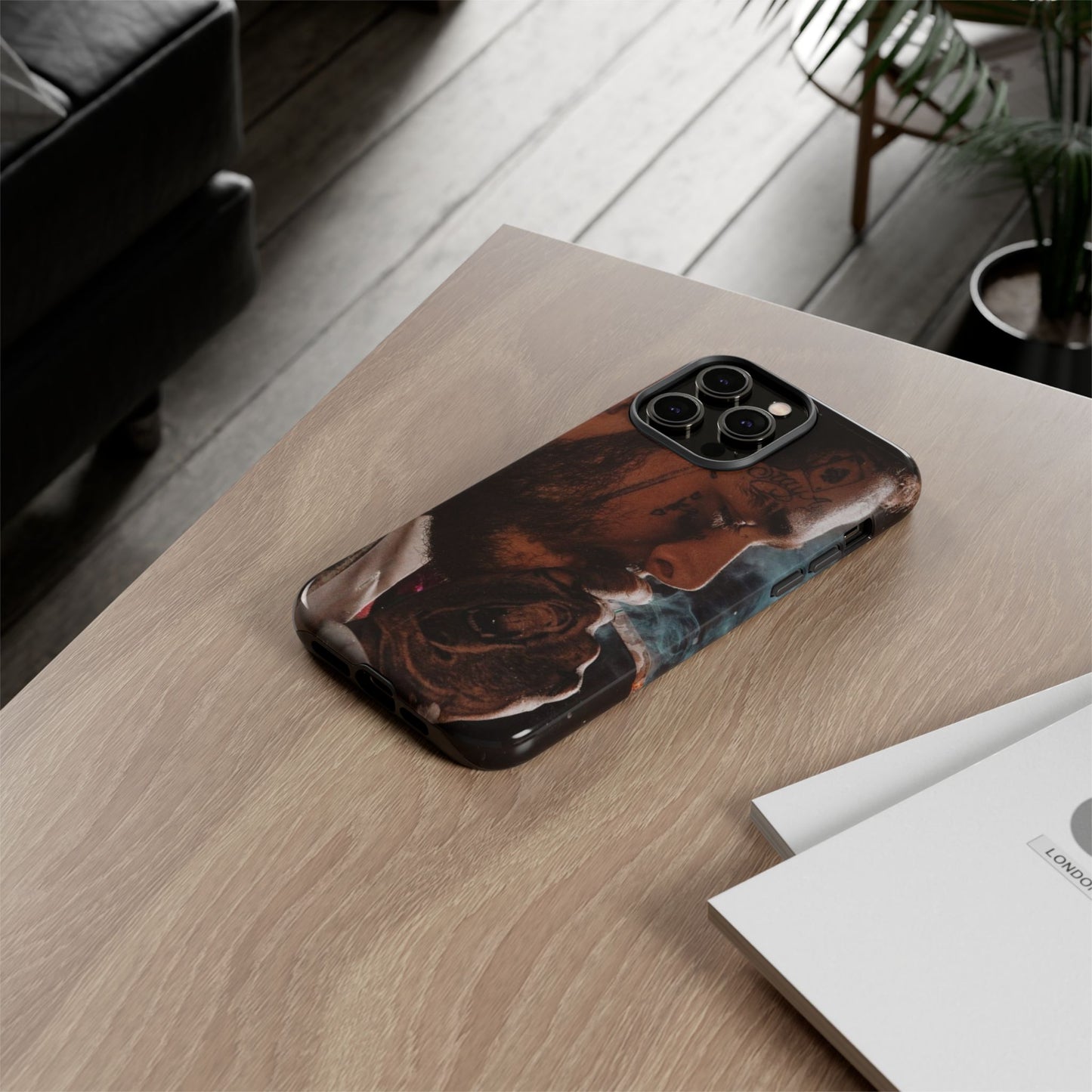 Post Malone Tough Cases for Fans - Artistic Phone Case with Smoky Vibe