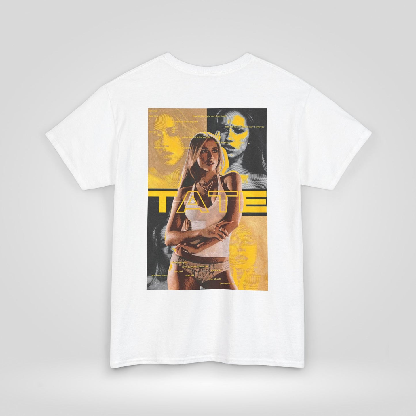 Tate McRae Unisex Heavy Cotton Tee - Bold Design for Trendsetters