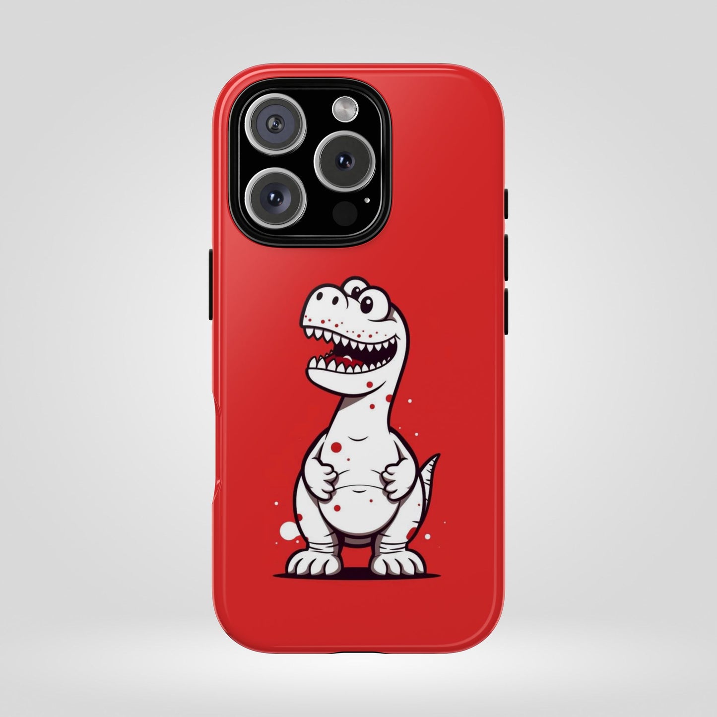 Funny Dinosaur Phone Case - Tough Cases for Kids & Dino Lovers
