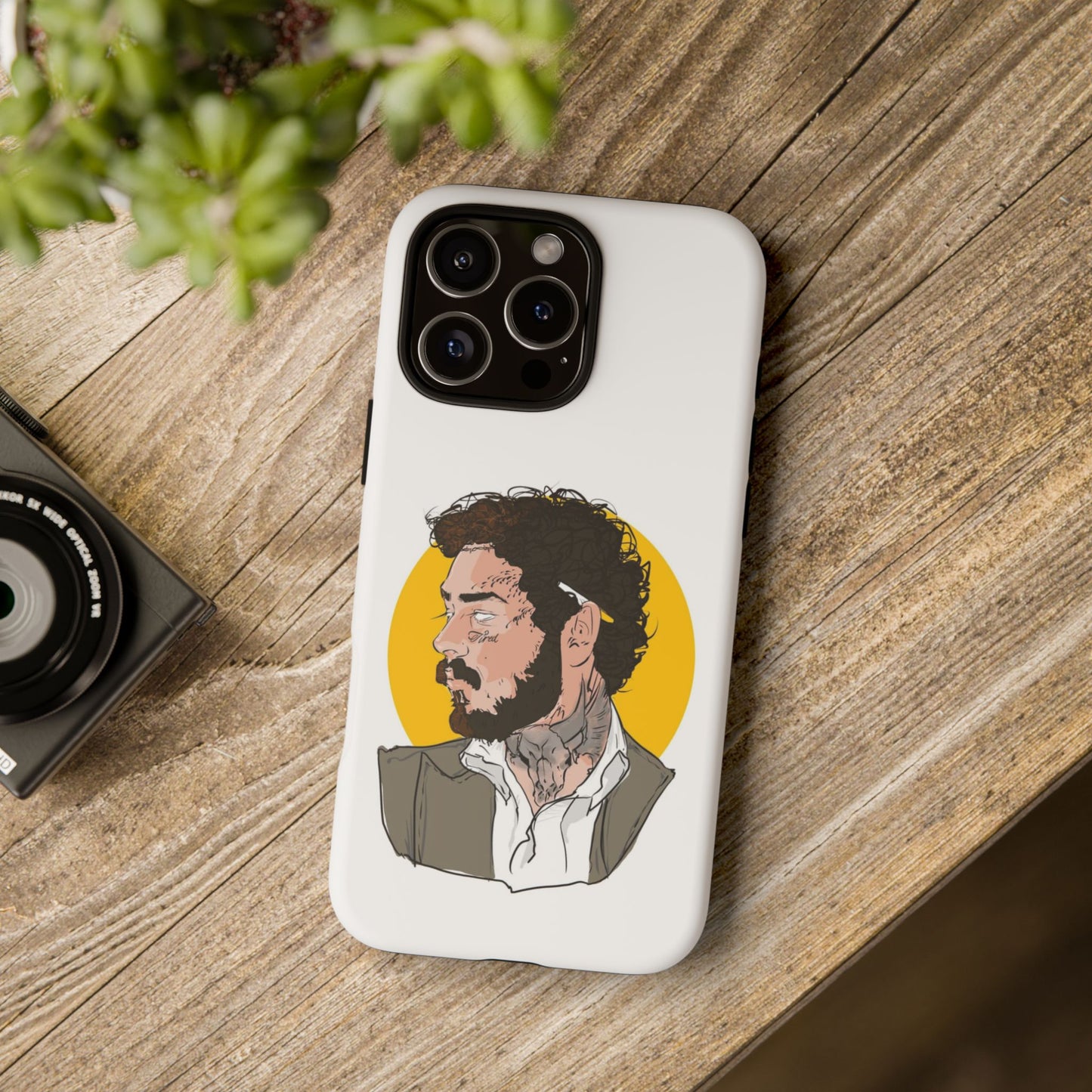 Post Malone iPhone Case - Tough Cases with Unique Illustration Design