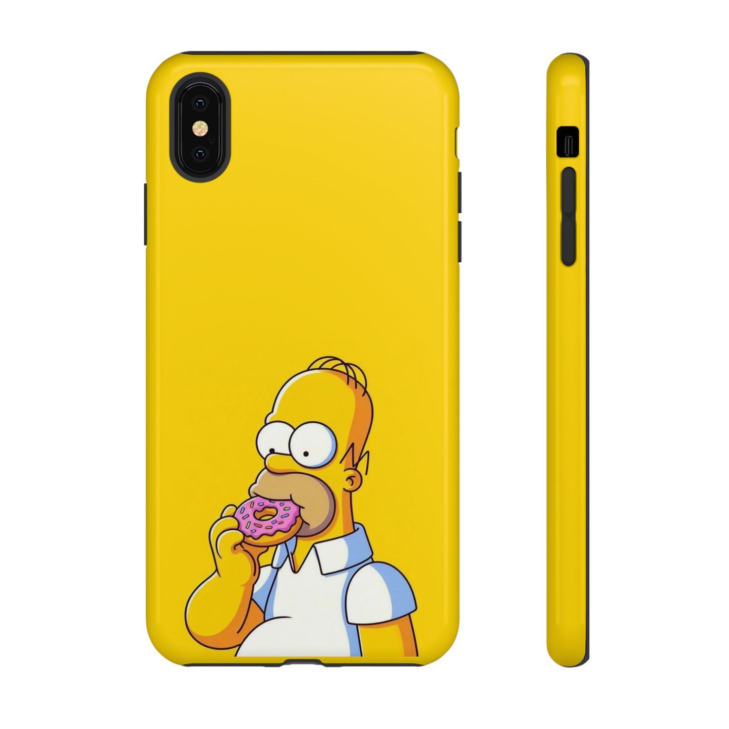 Homer Simpson Phone Case - iPhone, Samsung, Unique Protection for Fans, Cartoon Phone Cover, Gift for Simpsons Lovers, Durable Tough Case