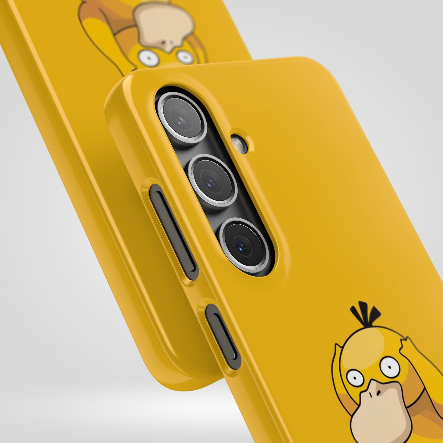 Psyduck Pokemon Snap Phone Cases, Yellow, Cartoon - iPhone, Samsung